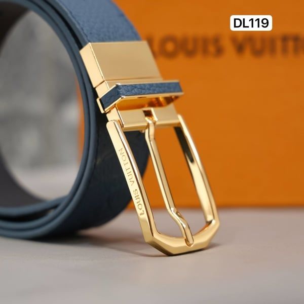 DL119 Dây Lưng Nam, Thắt Lưng Nam Da Bò Thật Cao Cấp Louis Vuitton