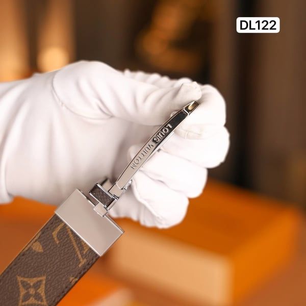 DL122 Dây Lưng Nam, Thắt Lưng Nam Da Bò Thật Cao Cấp Louis Vuitton