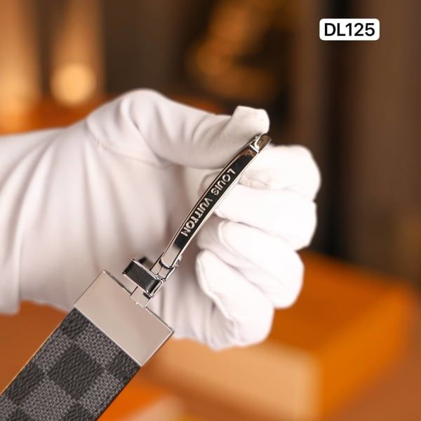 DL125 Dây Lưng Nam, Thắt Lưng Nam Da Bò Thật Cao Cấp Louis Vuitton