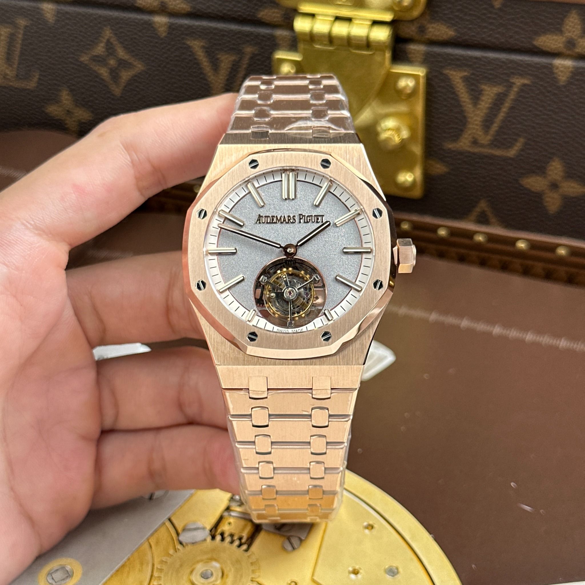 AUDEMARS PIGUET ROYAL OAK TOURBILLON 41 MM - Đồng Hồ Audemars Piguet - Nam
