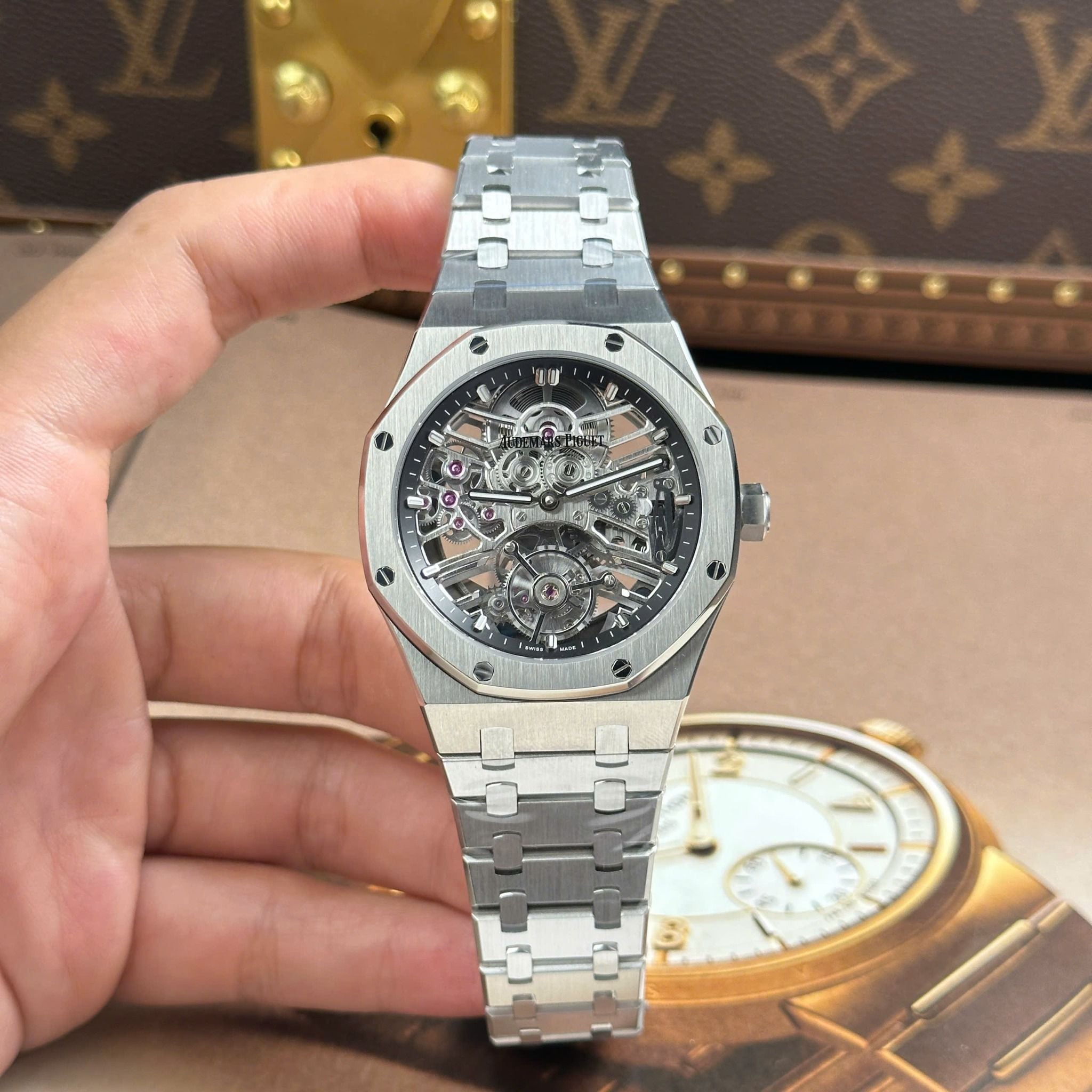 AUDEMARS PIGUET ROYAL OAK TOURBILLON 41 MM - Đồng Hồ Audemars Piguet - Nam
