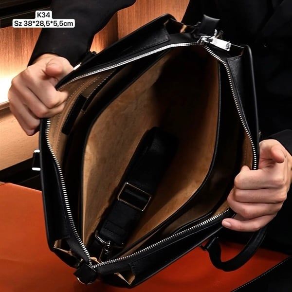 K34 Cặp Tài Liệu, Cặp Đựng Laptop Louis Vuitton