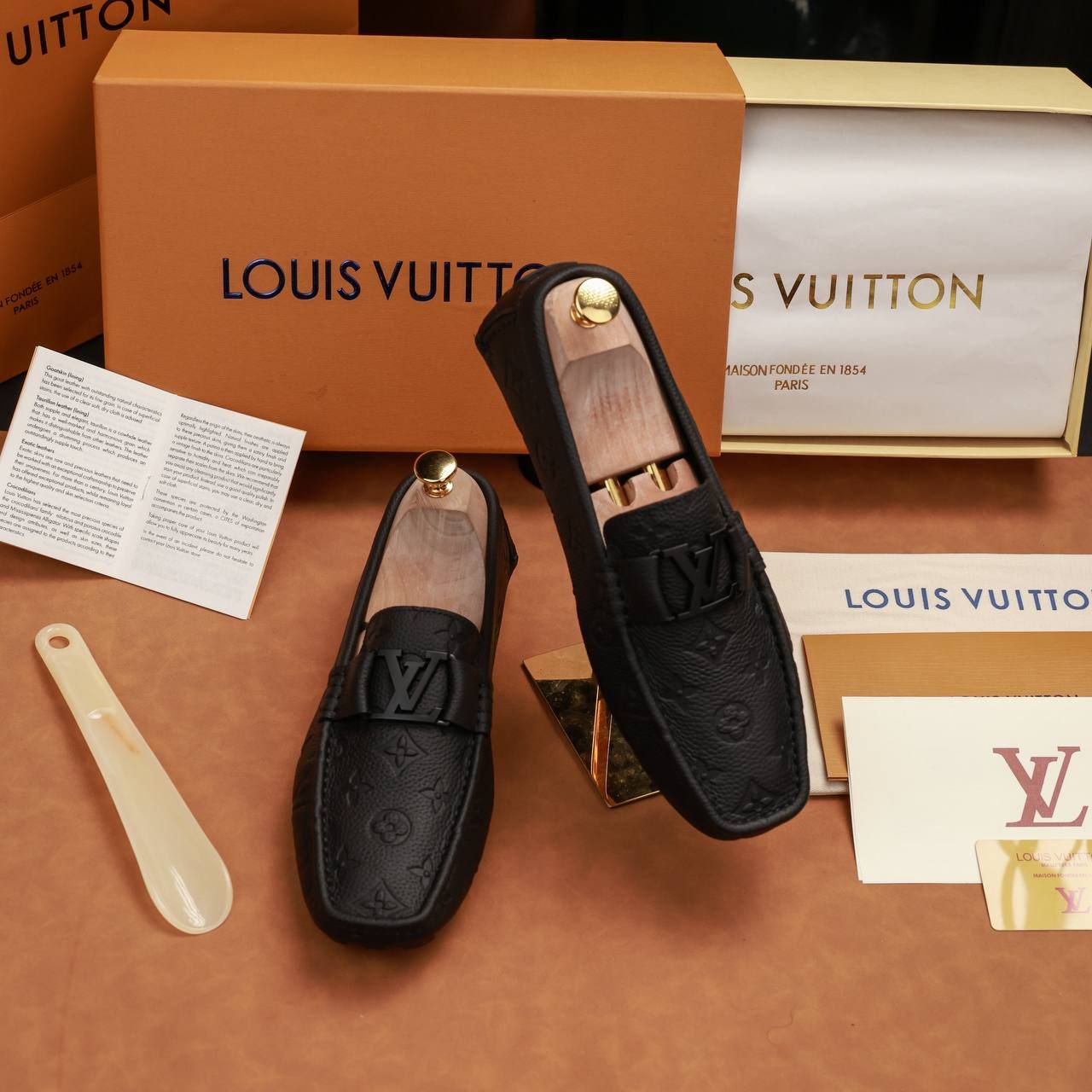 MC49 Giày Lười, Giày Moccasin Louis Vuitton