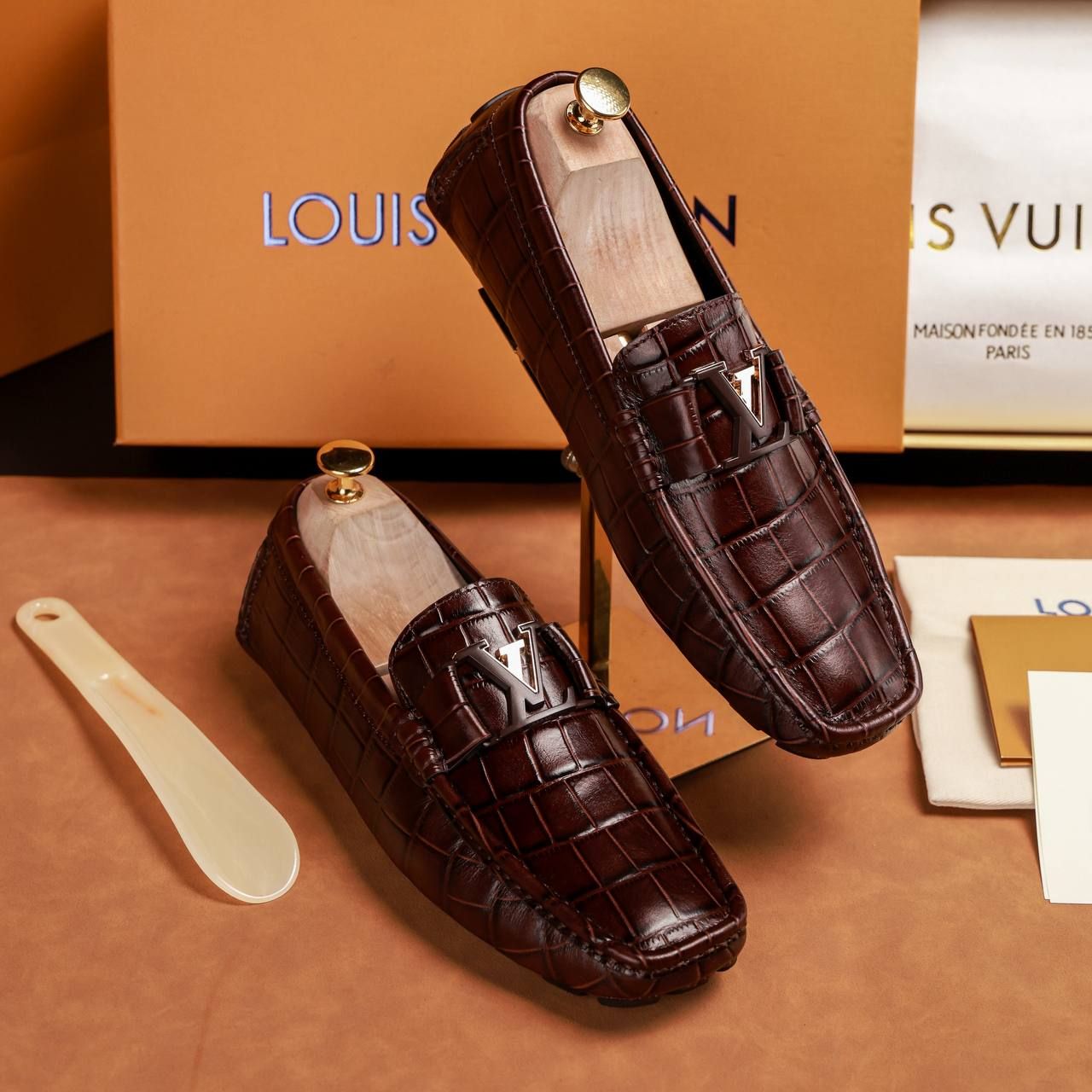 MC51 Giày Lười, Giày Moccasin Louis Vuitton