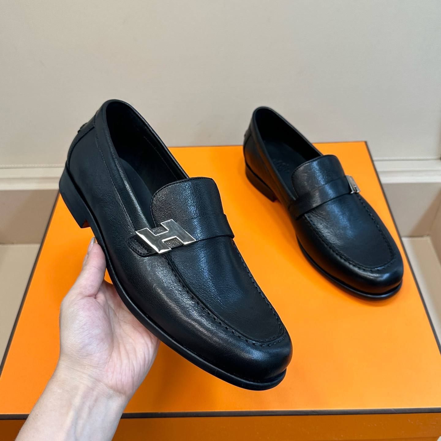 LF89 Giày Tây, Giày Công Sở Hermes