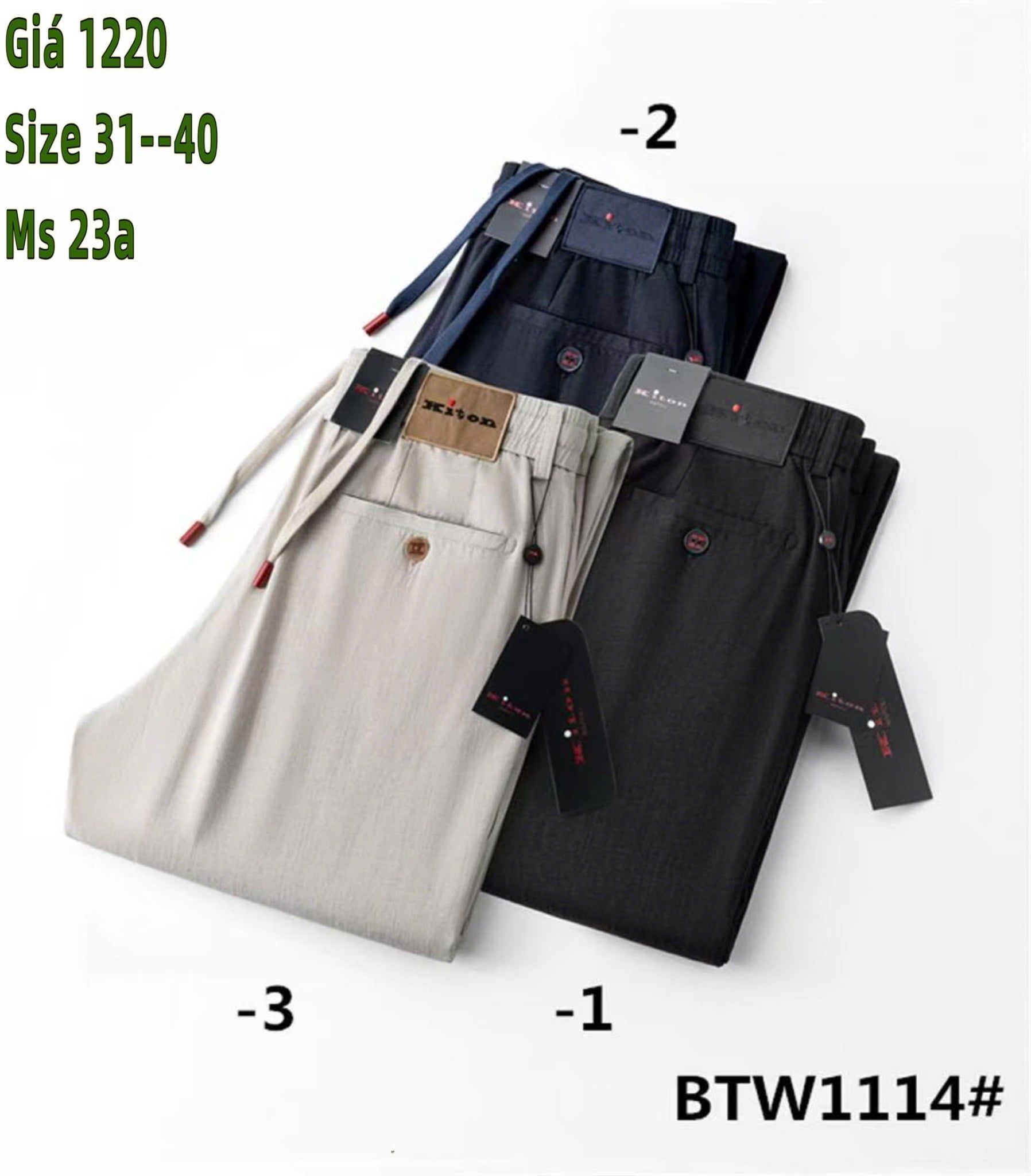 Quần Nỉ Thun Nam Cao Cấp