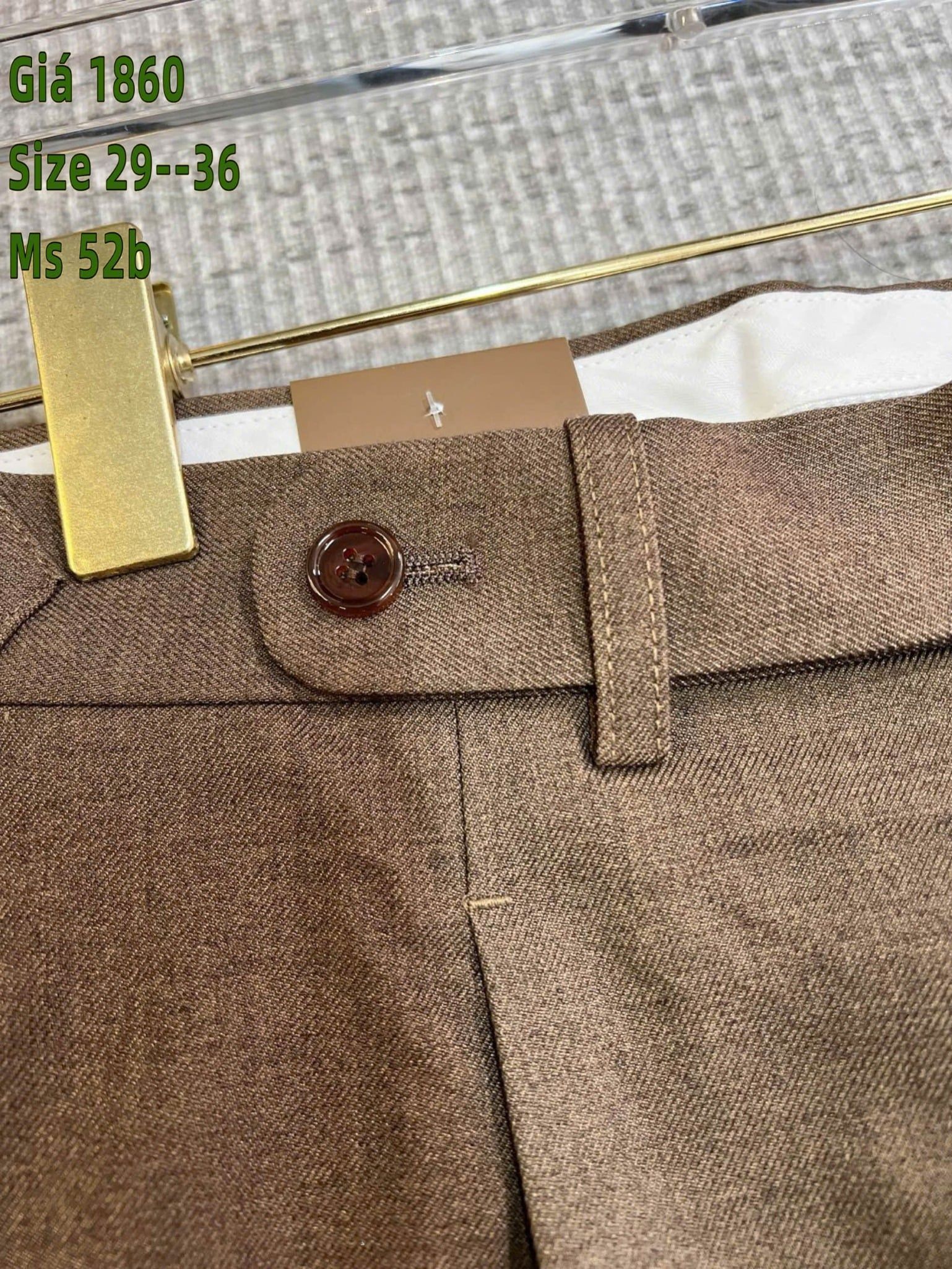 Quần Tây Xếp Ly Nam Cao Cấp