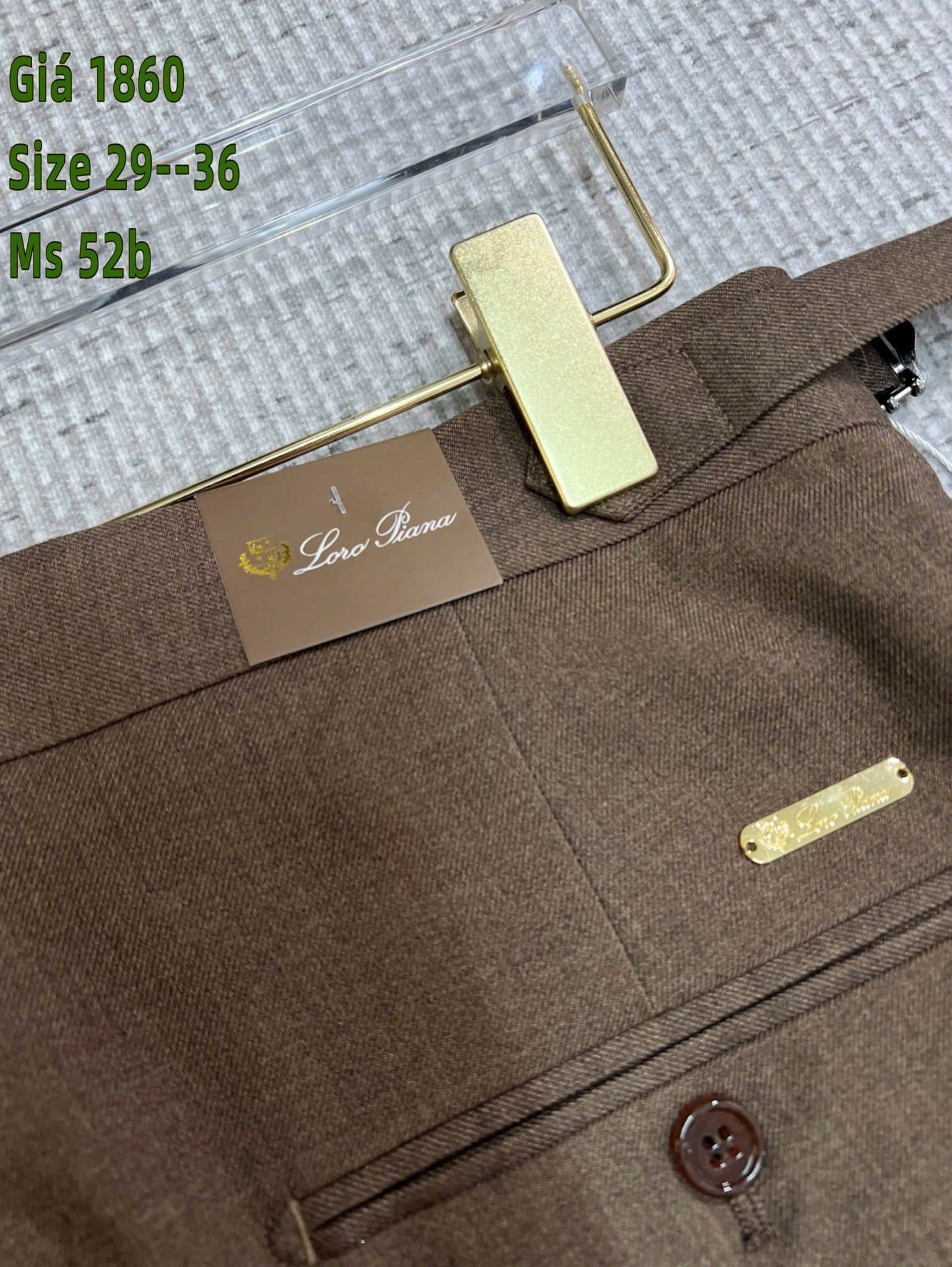 Quần Tây Xếp Ly Nam Cao Cấp