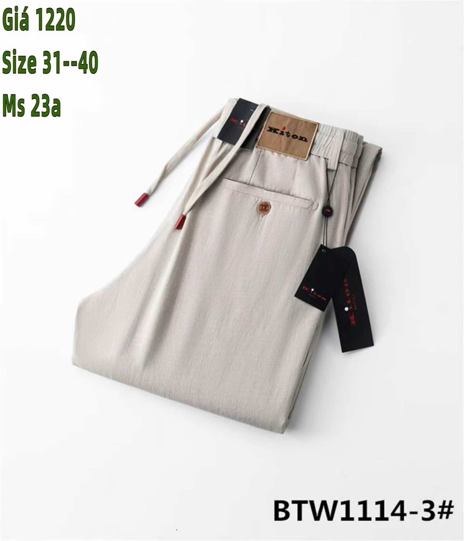 Quần Nỉ Thun Nam Cao Cấp