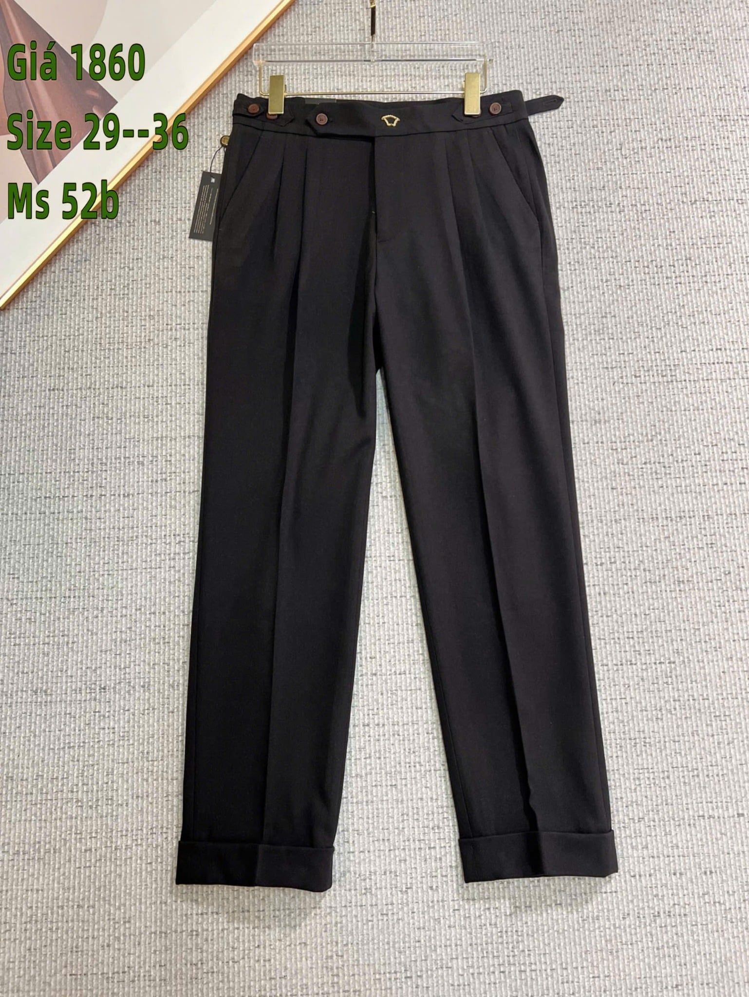 Quần Tây Màu Be Nam Cao Cấp