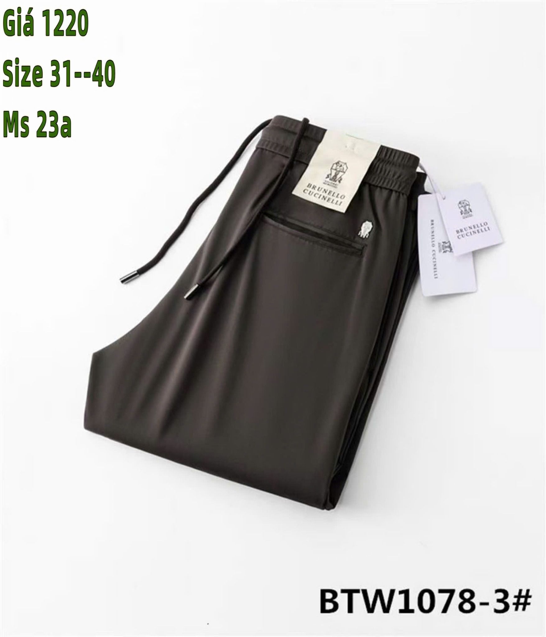 Quần Nỉ Thun Nam Cao Cấp