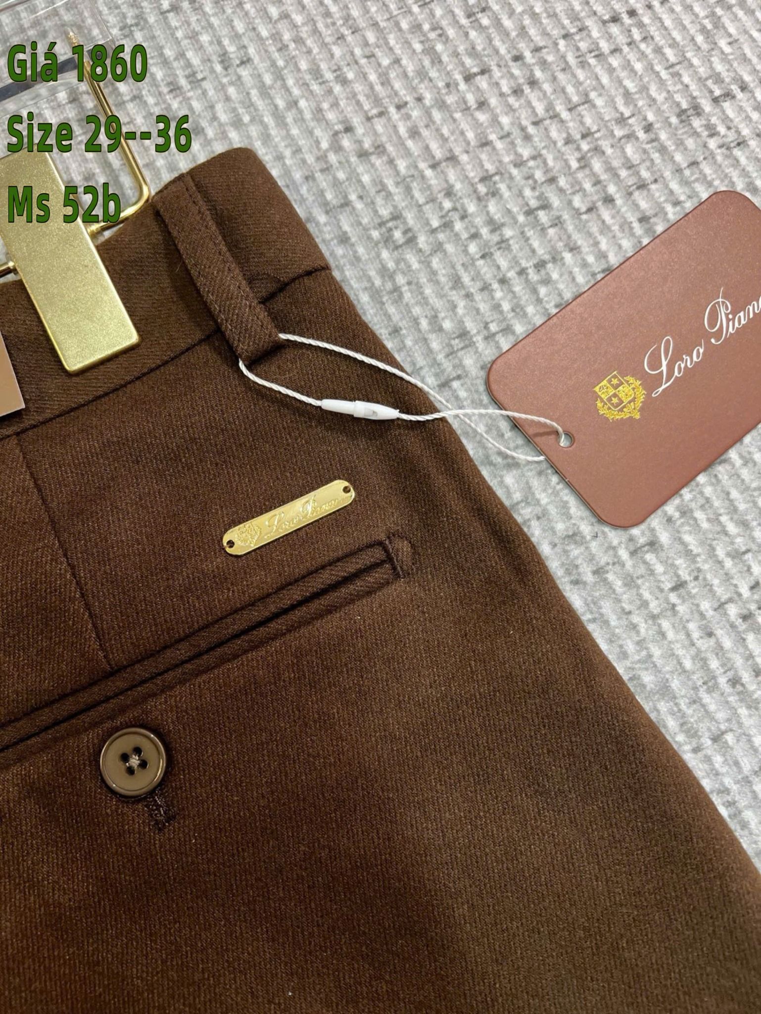 Quần Tây Xếp Ly Nam Cao Cấp