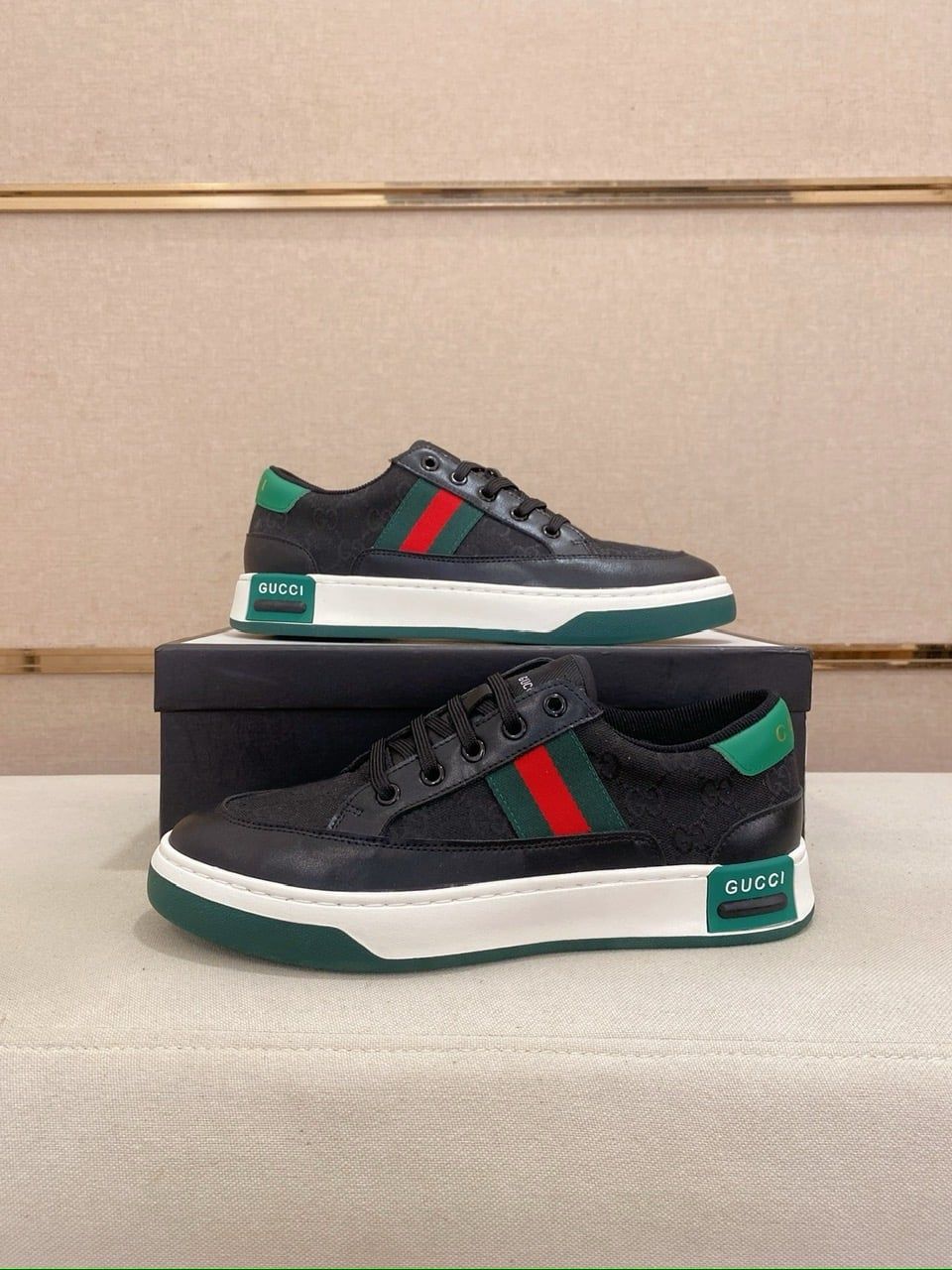 Giày Thể Thao Cổ Thấp Gucci Ace