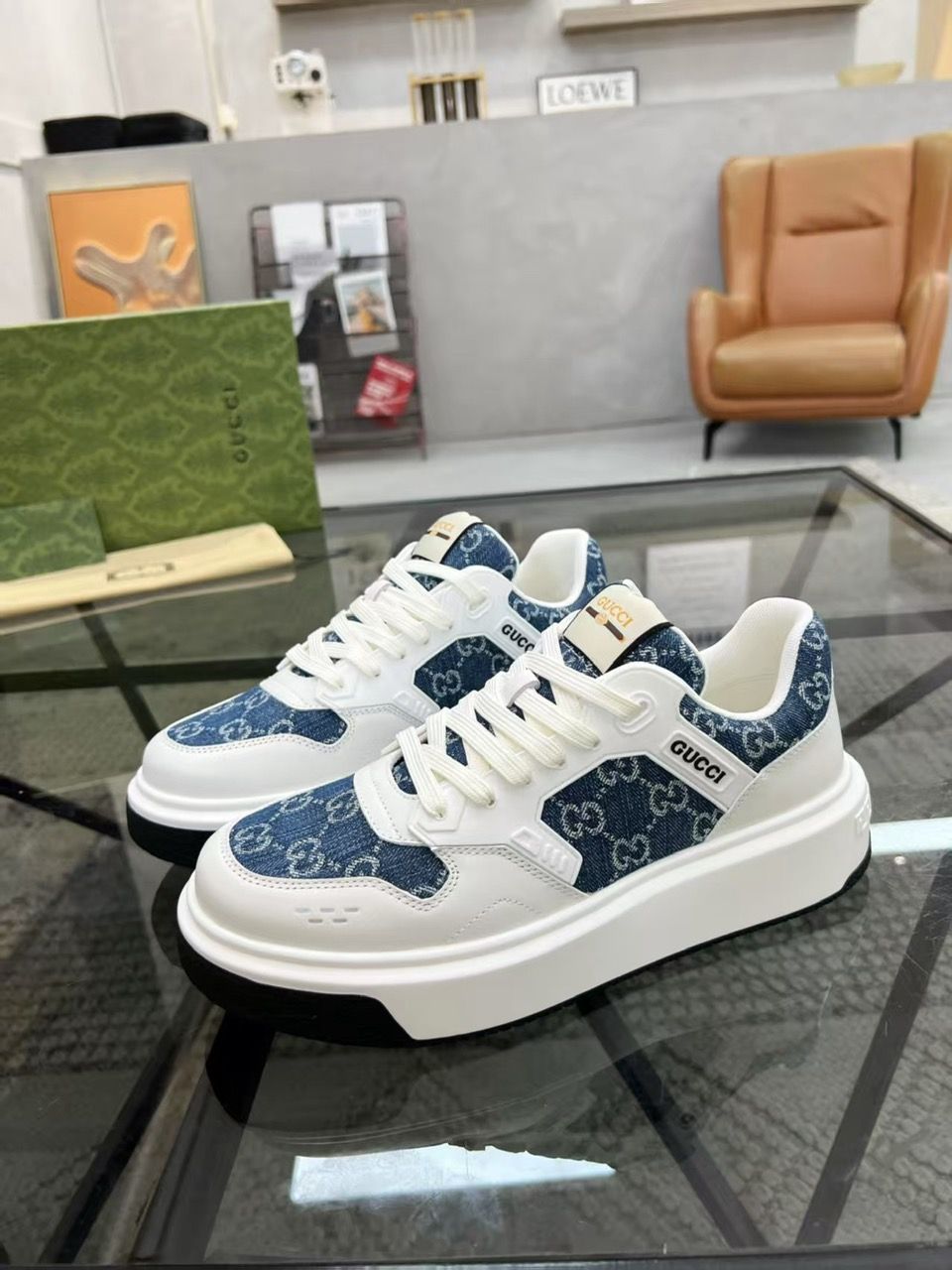 Giày Thể Thao Cổ Thấp Gucci