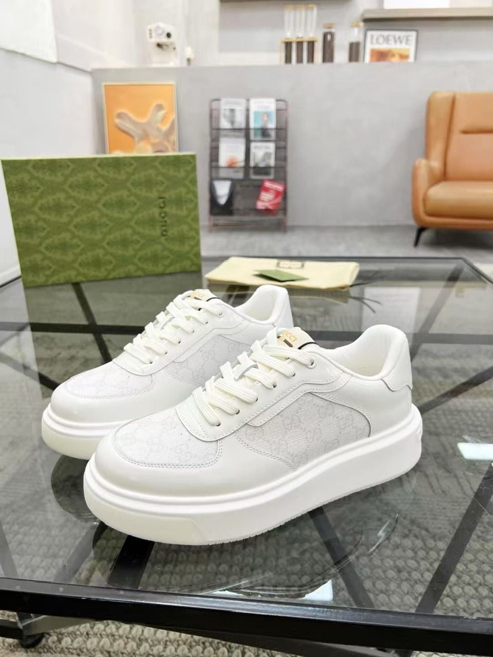 Giày Thể Thao Cổ Thấp Gucci