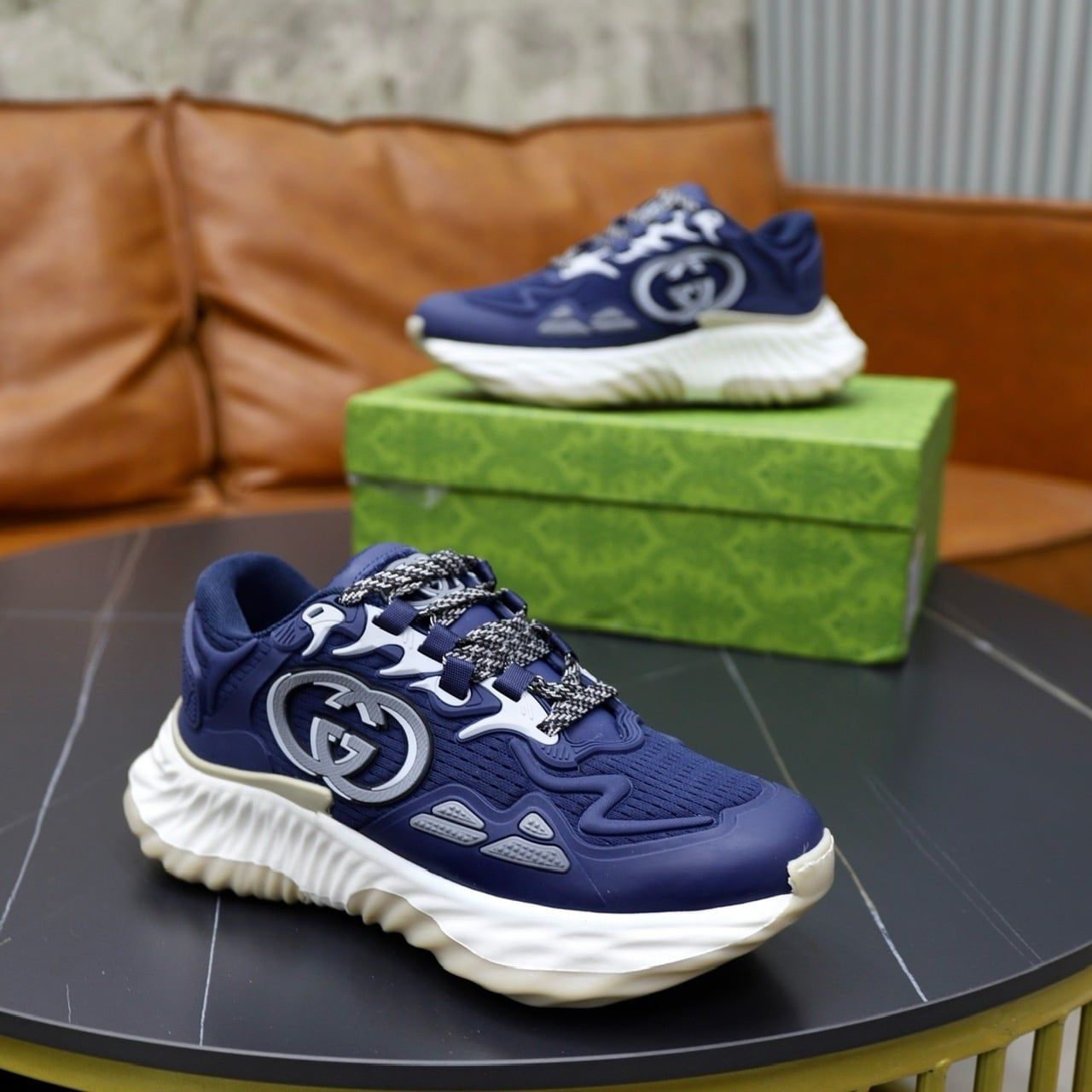 Giày Thể Thao Cổ Thấp Gucci Ripple