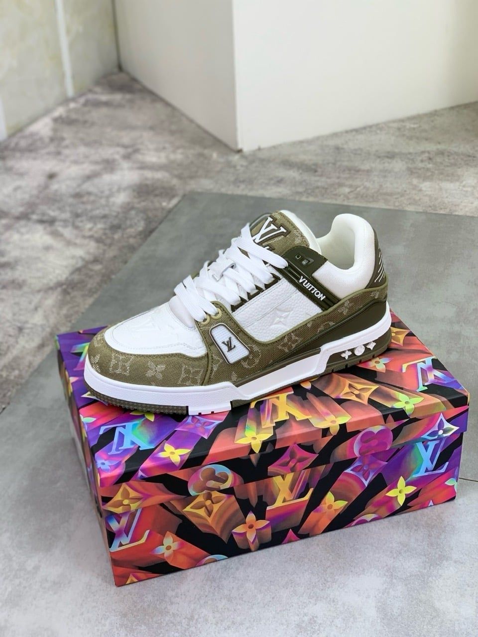 Giày Thể Thao Cổ Thấp Louis Vuitton LV Trainer