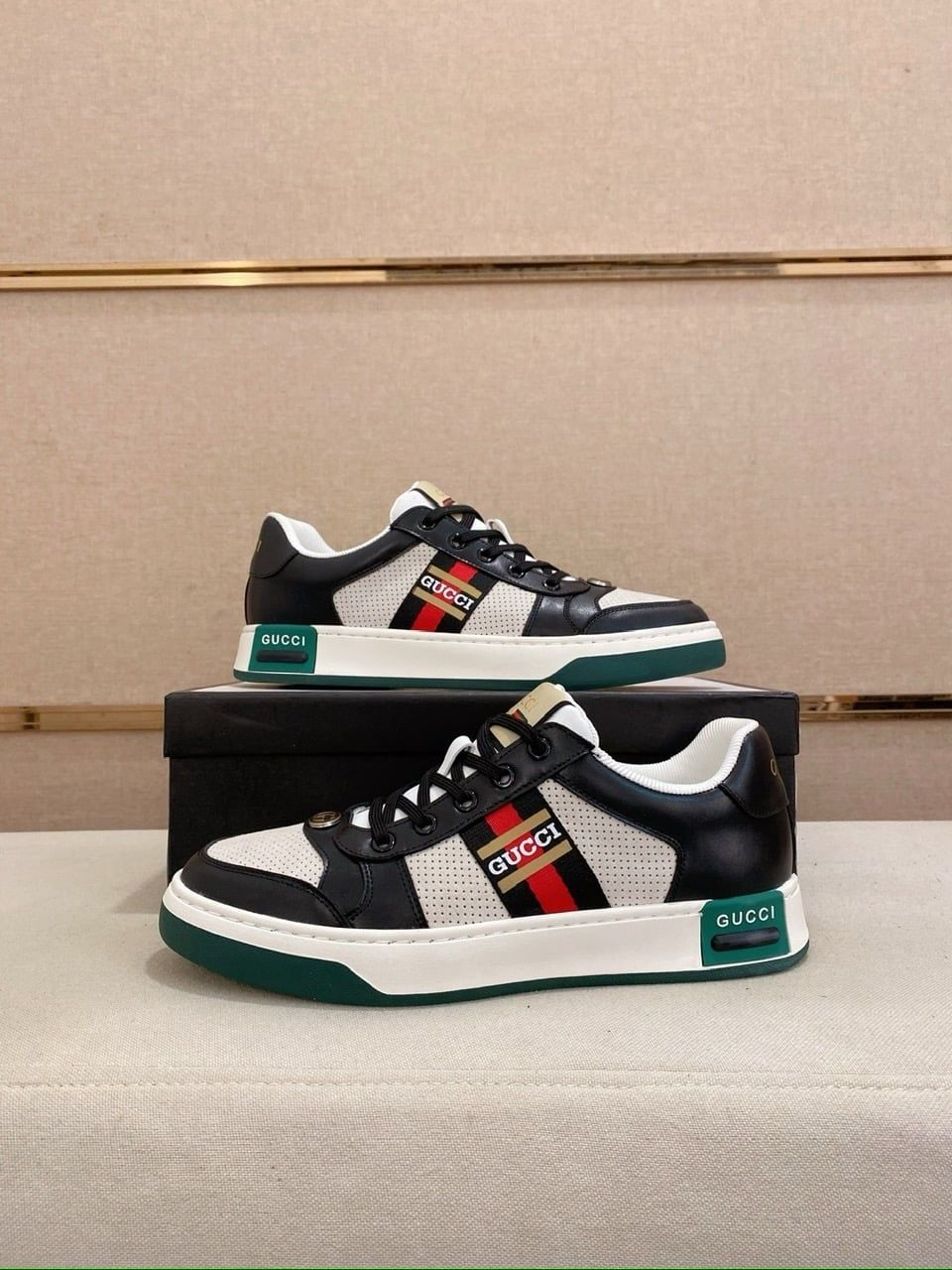 Giày Thể Thao Cổ Thấp Gucci Ace