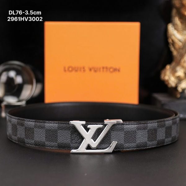 Dây Lưng LV NAM Giảm Giá Lẫy Khóa Tự Động SIZE thoải mái