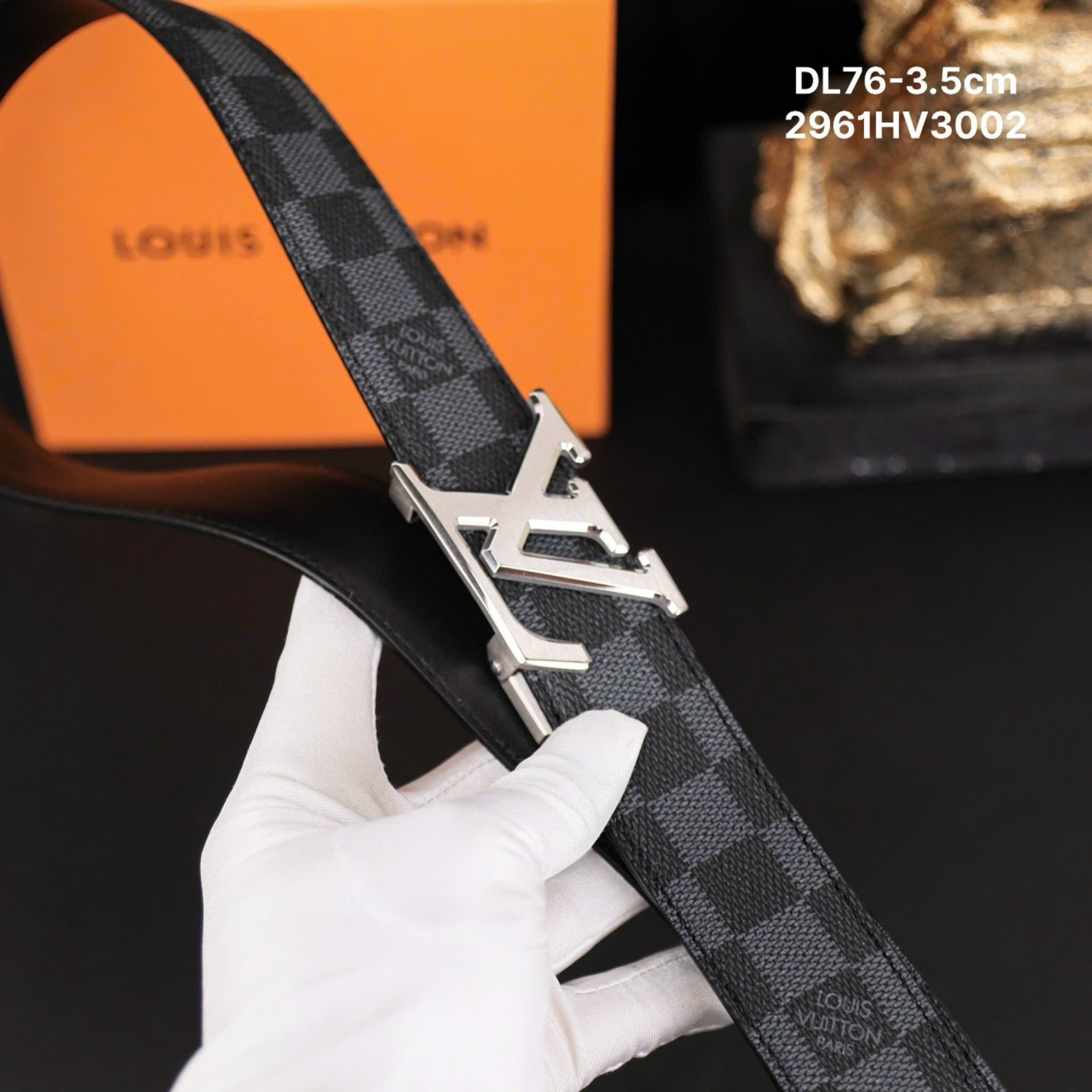 Dây Lưng LV NAM Giảm Giá Lẫy Khóa Tự Động SIZE thoải mái