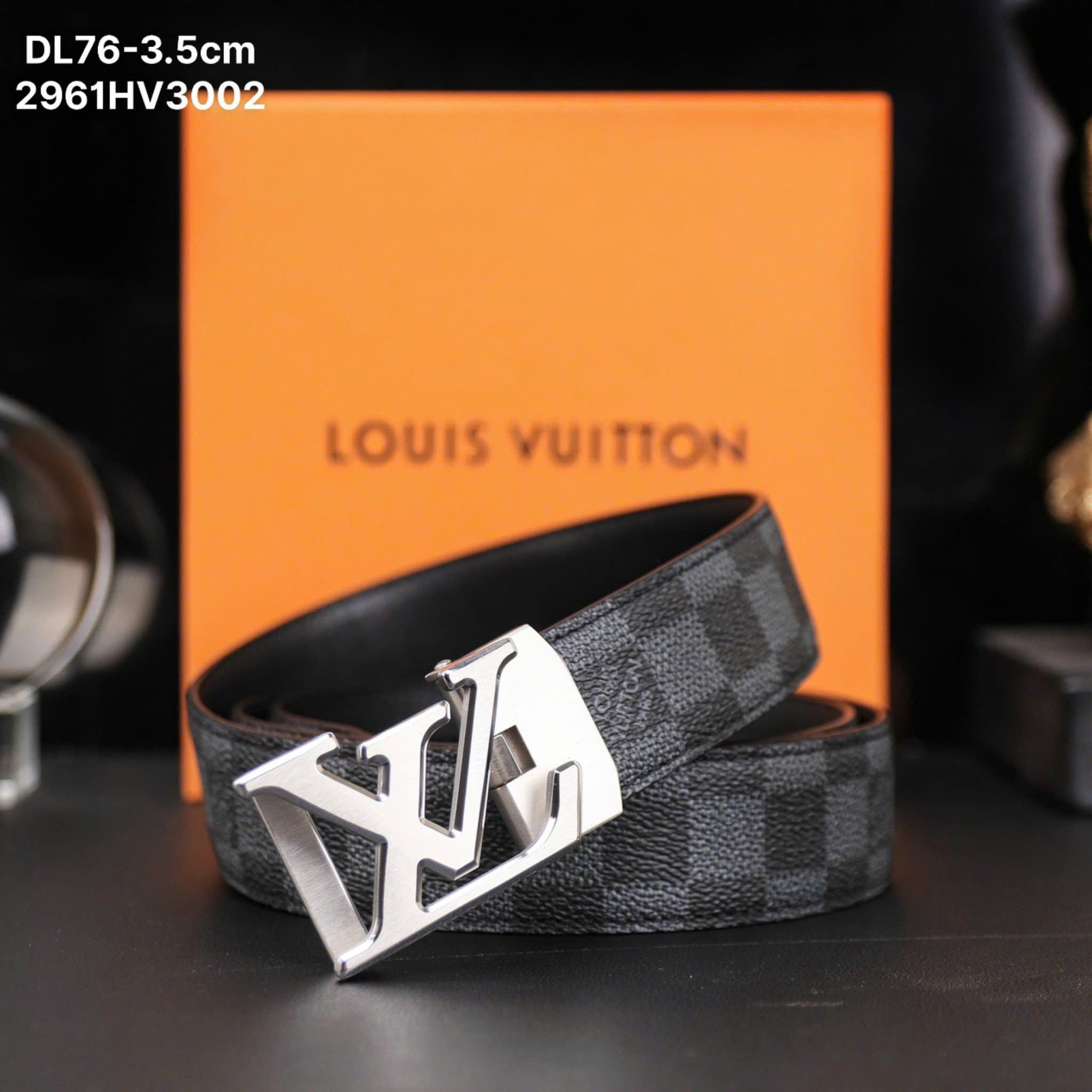 Dây Lưng LV NAM Giảm Giá Lẫy Khóa Tự Động SIZE thoải mái