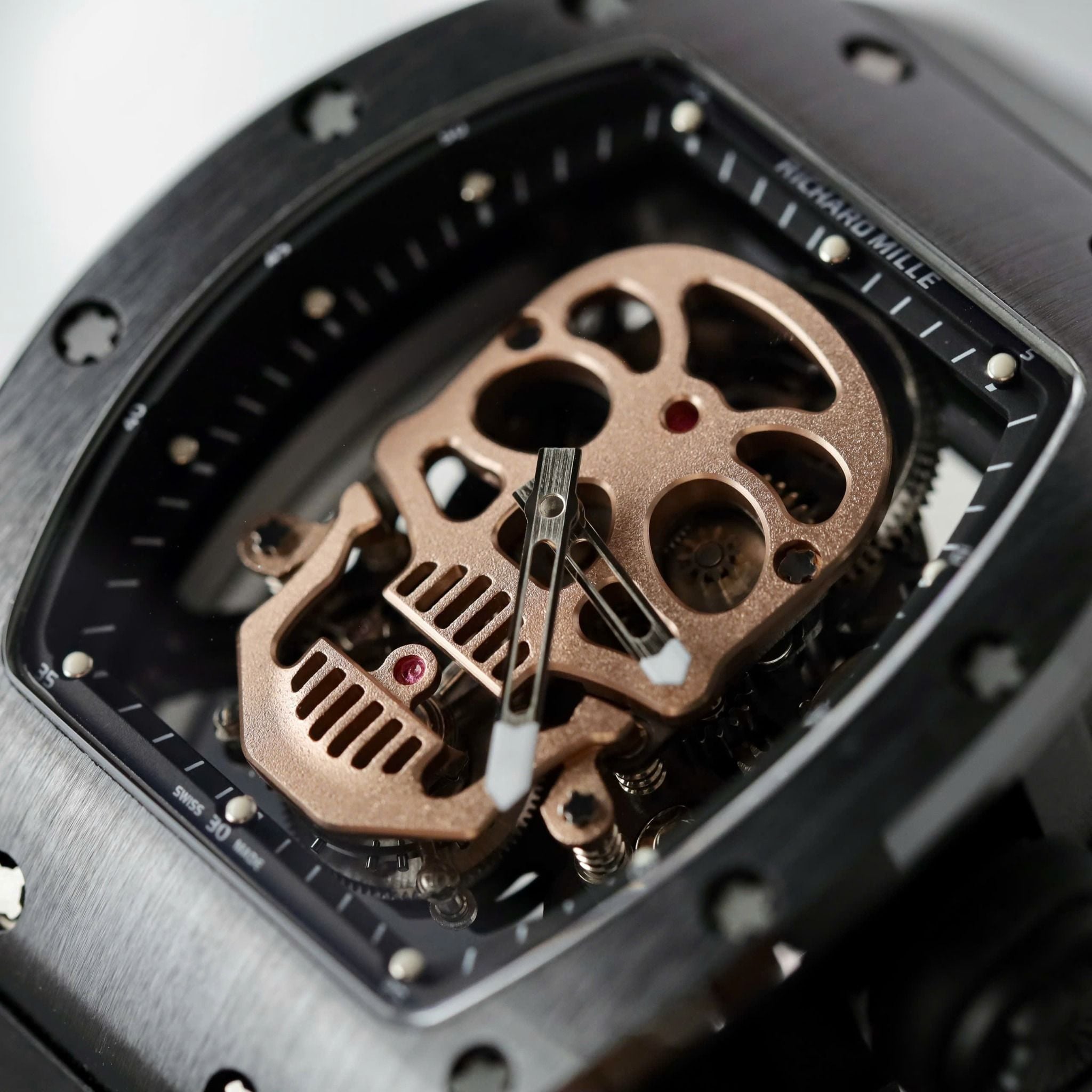 Richard Mille RM 52-01 Nano-Ceramic Skull Tourbillon