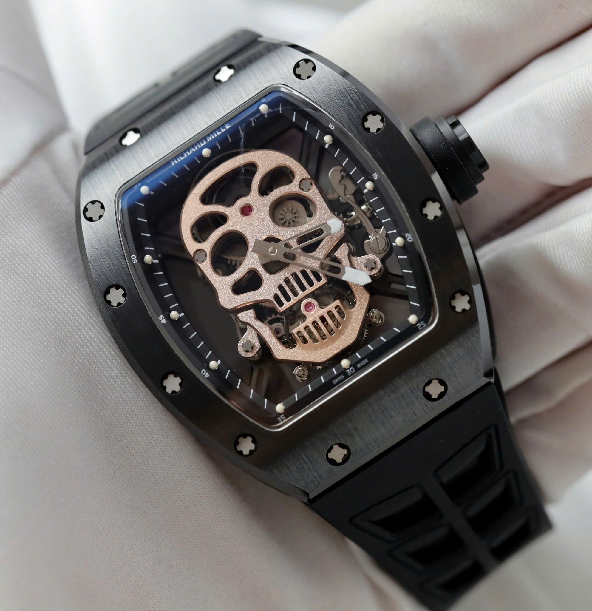 Richard Mille RM 52-01 Nano-Ceramic Skull Tourbillon