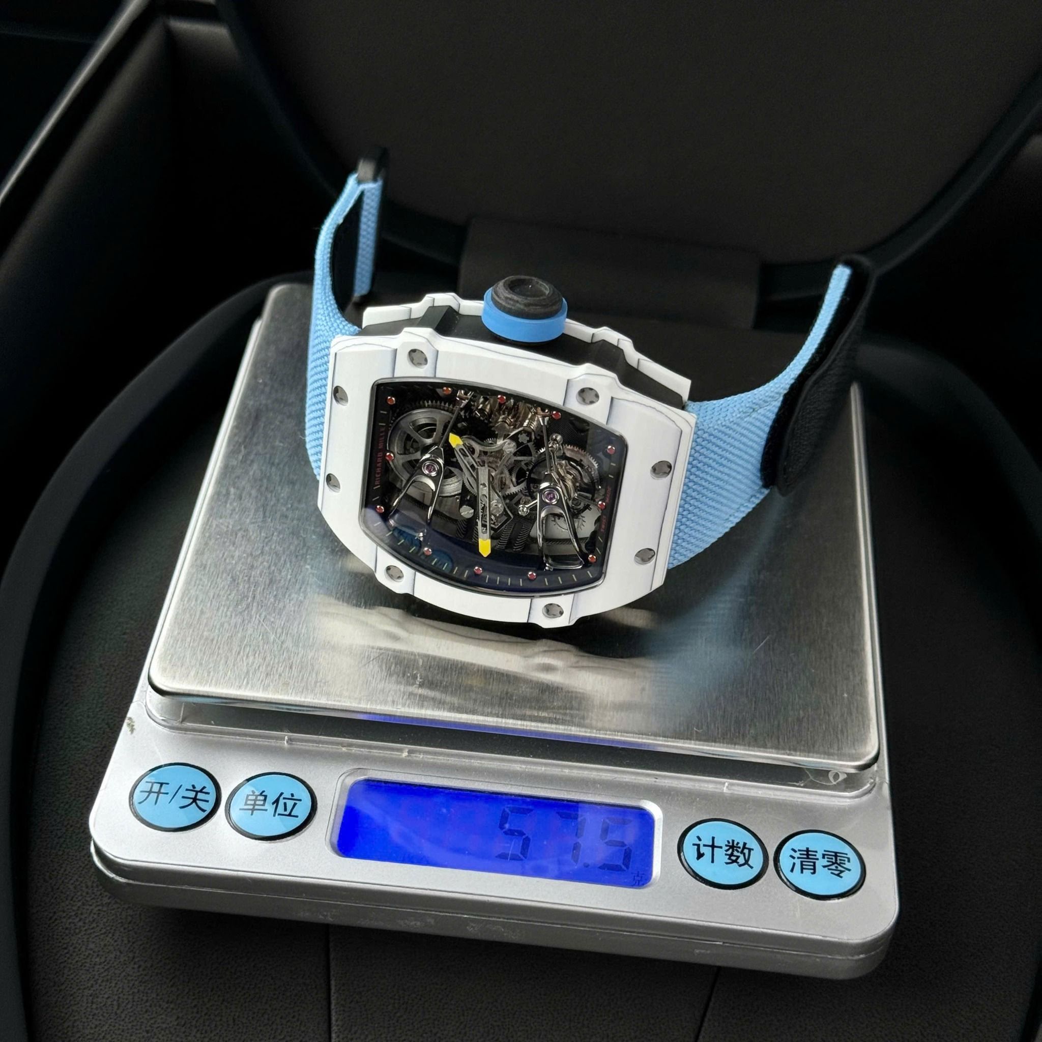 Richard Mille RM 27-02 Rafael Nadal Tourbillon - Phiên Bản Carbon Trọng Lượng 59g - Vippp