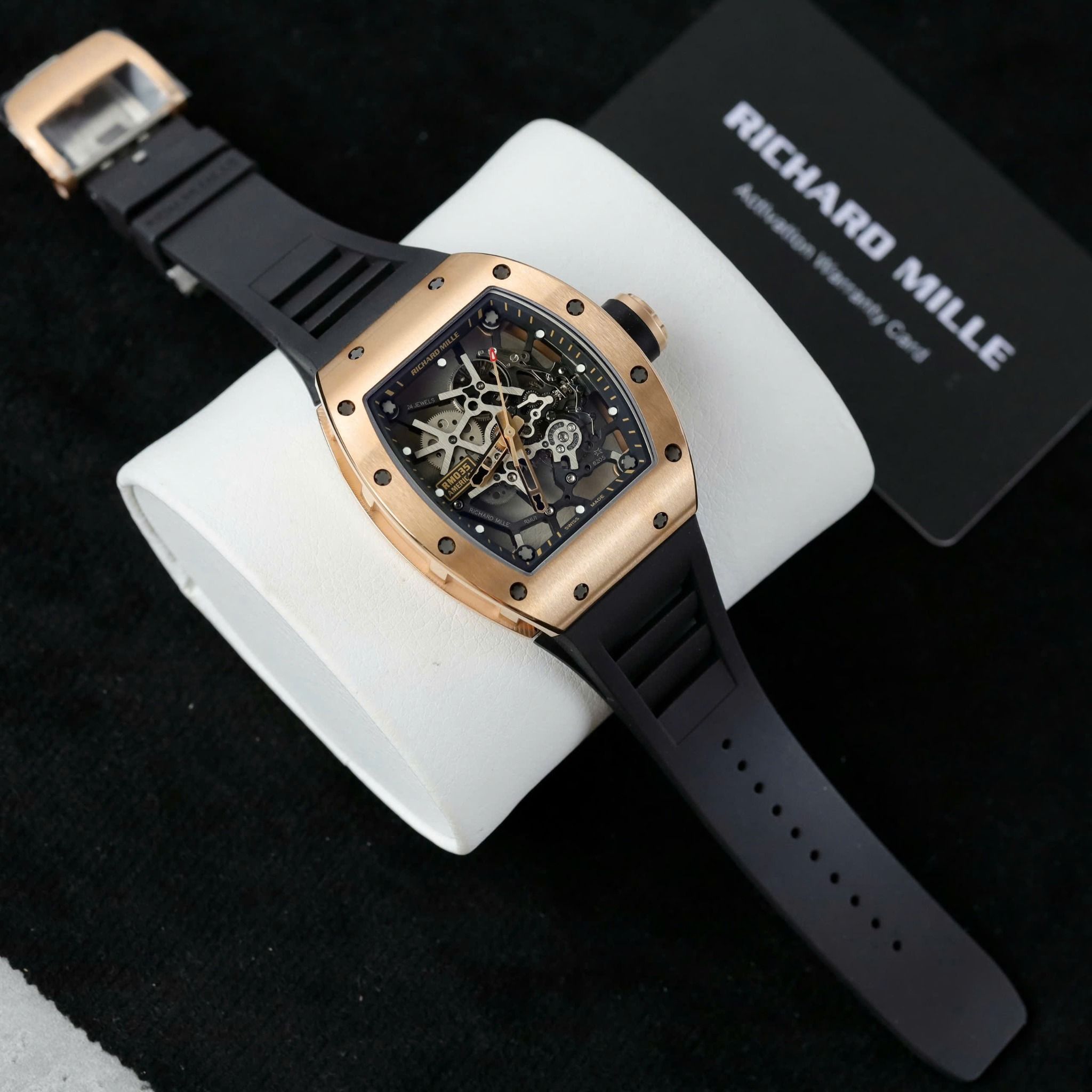 Richard Mille RM035 Americas Toro• size 40mm x 48mm•