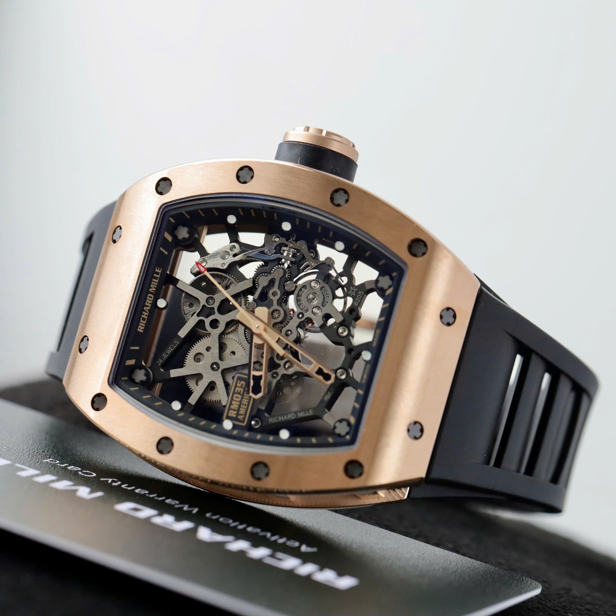 Richard Mille RM035 Americas Toro• size 40mm x 48mm•