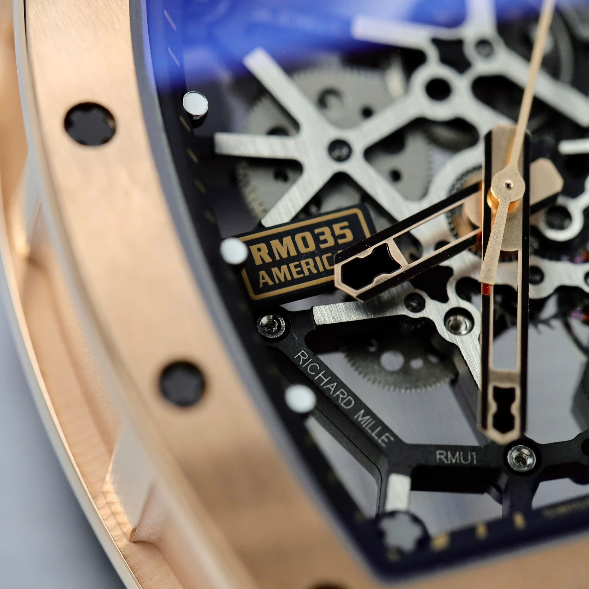 Richard Mille RM035 Americas Toro• size 40mm x 48mm•