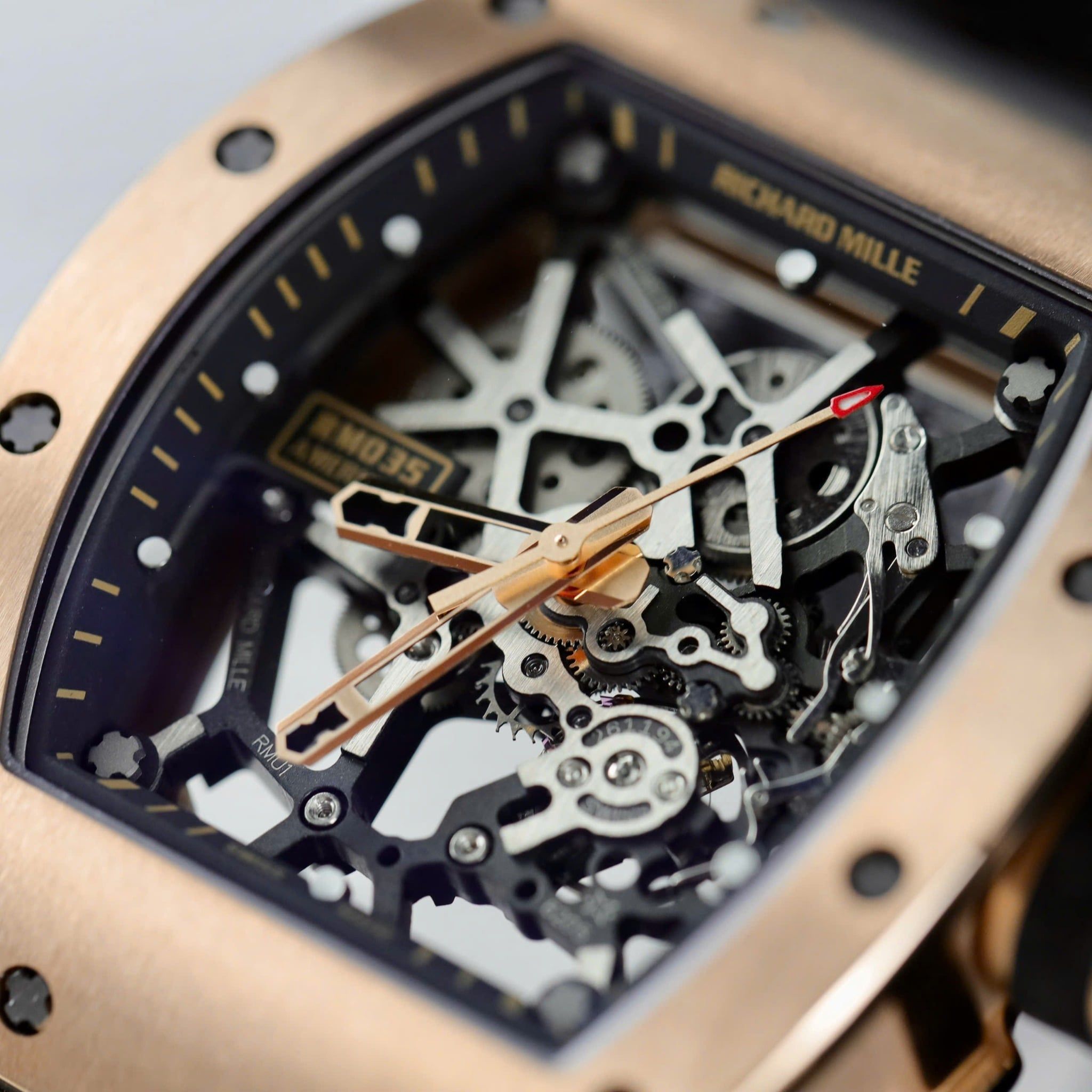 Richard Mille RM035 Americas Toro• size 40mm x 48mm•