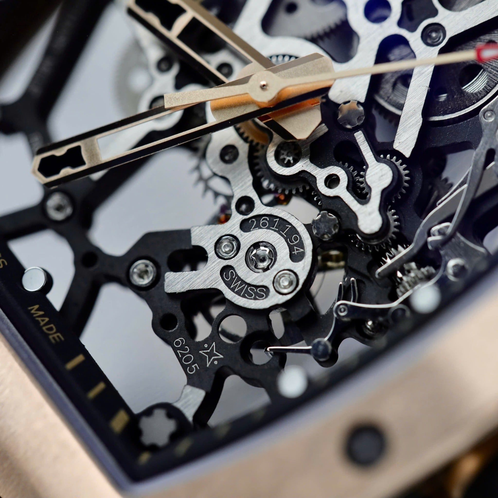 Richard Mille RM035 Americas Toro• size 40mm x 48mm•