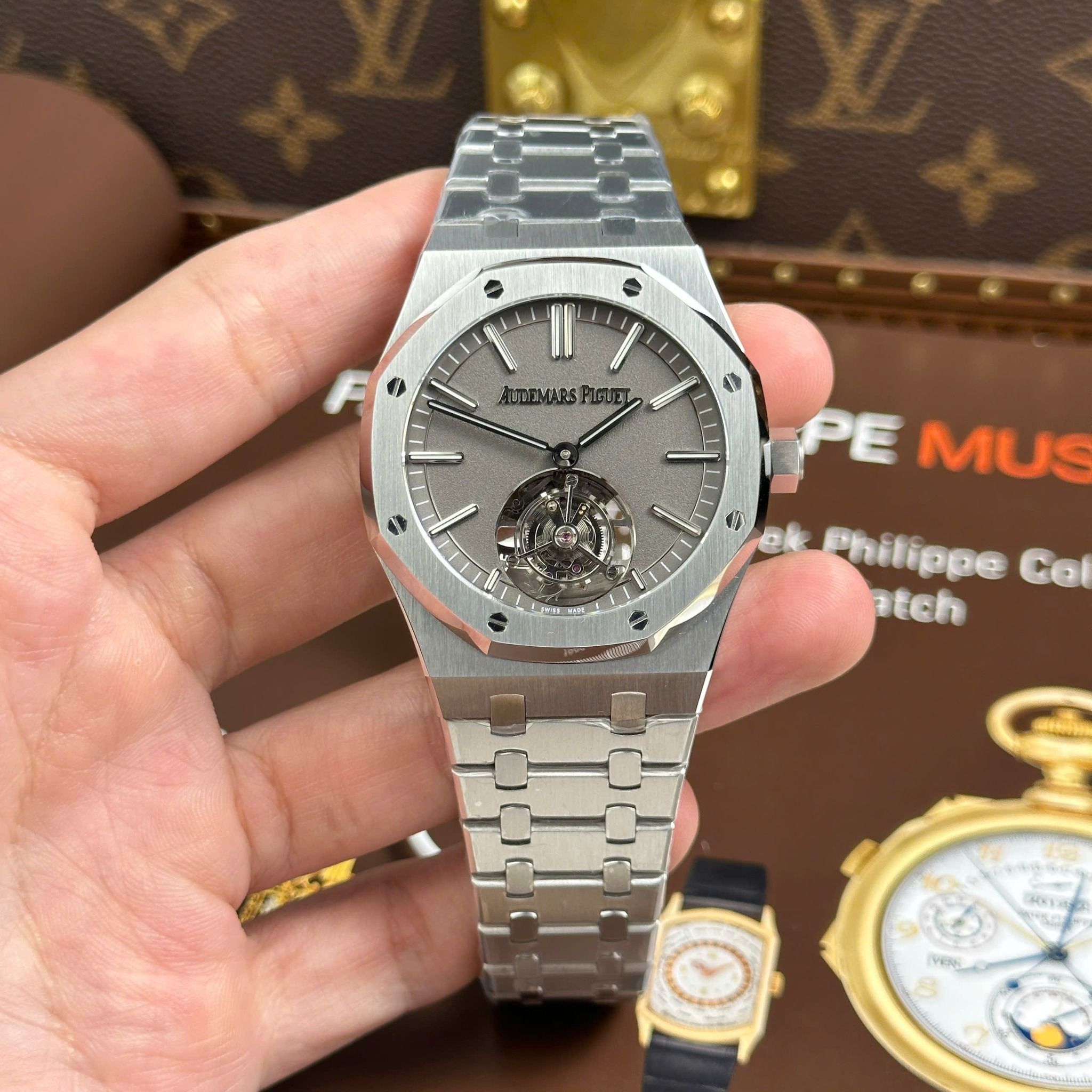 AUDEMARS PIGUET ROYAL OAK TOURBILLON 41 MM - Đồng Hồ Audemars Piguet - Nam