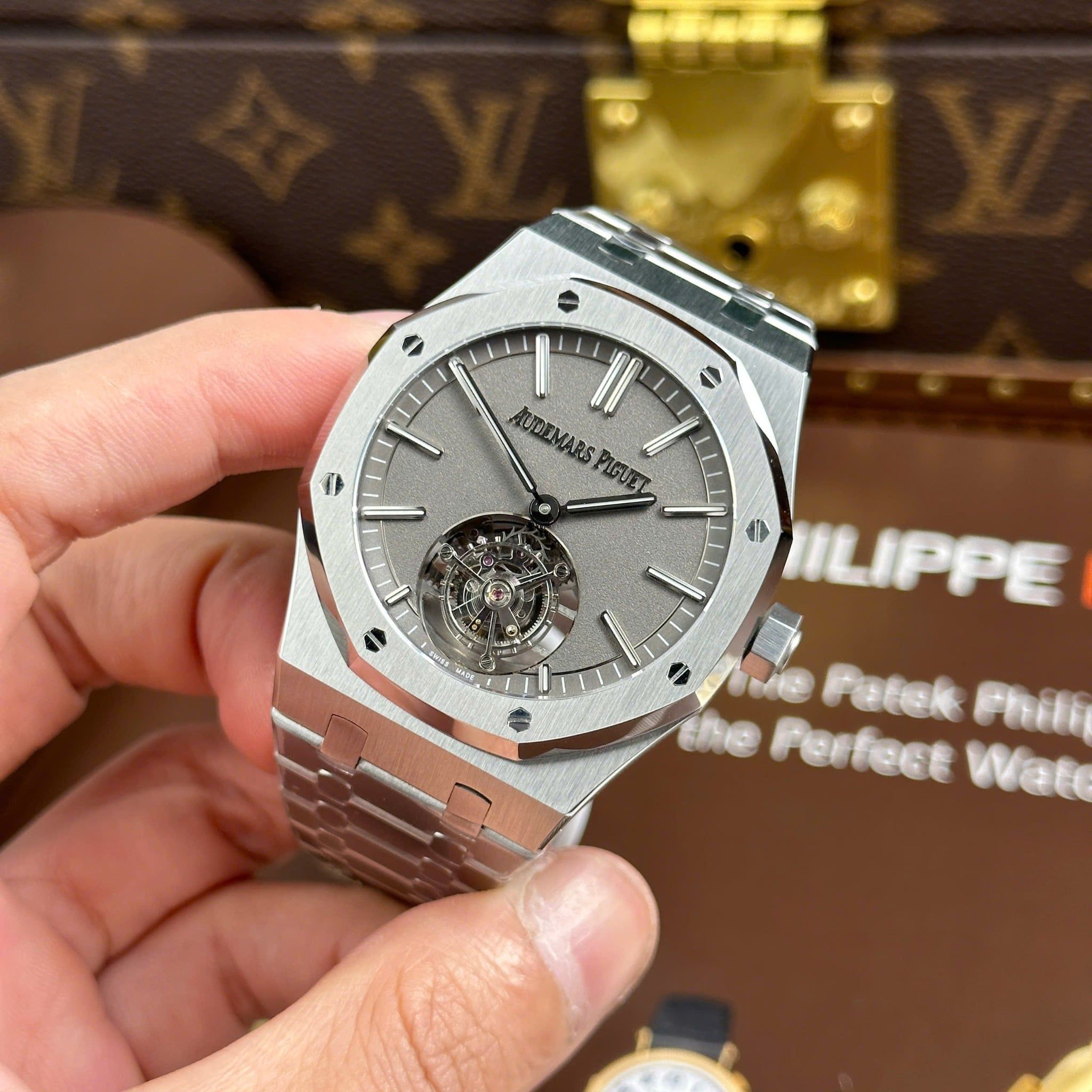 AUDEMARS PIGUET ROYAL OAK TOURBILLON 41 MM - Đồng Hồ Audemars Piguet - Nam