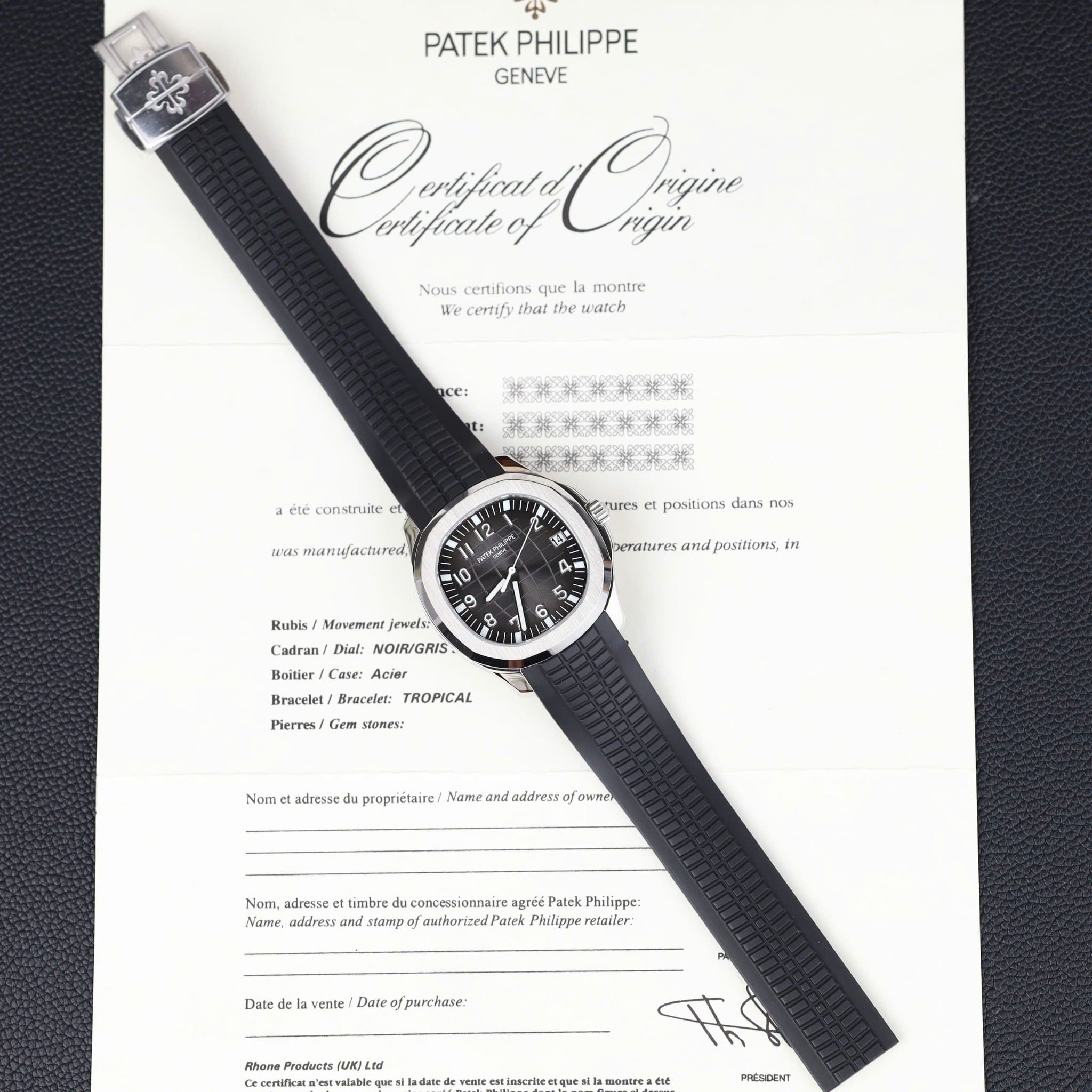 PATEK PHILIPPE AQUANAUT 40 MM - Đồng Hồ Patek Philippe - Nam