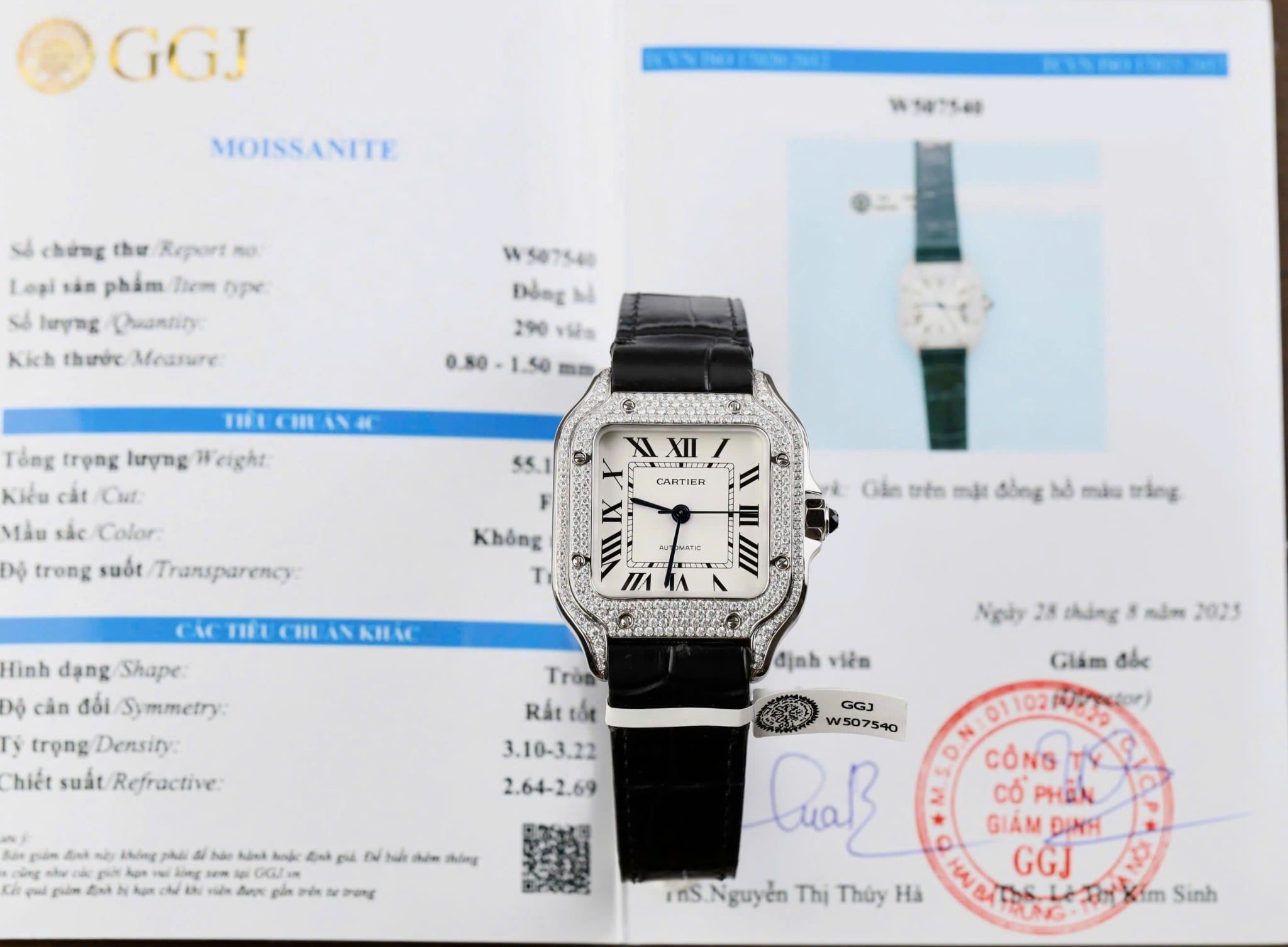 CARTIER SANTOS DE 40 MM - Đồng Hồ Cartier - Nam