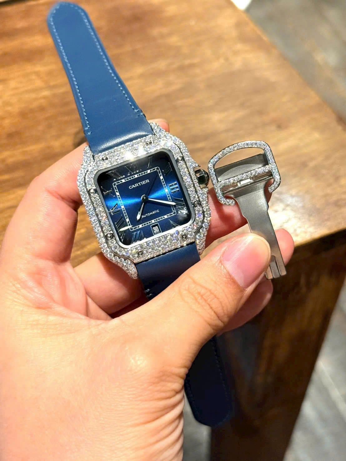 CARTIER SANTOS DE 40 MM - Đồng Hồ Cartier - Nam