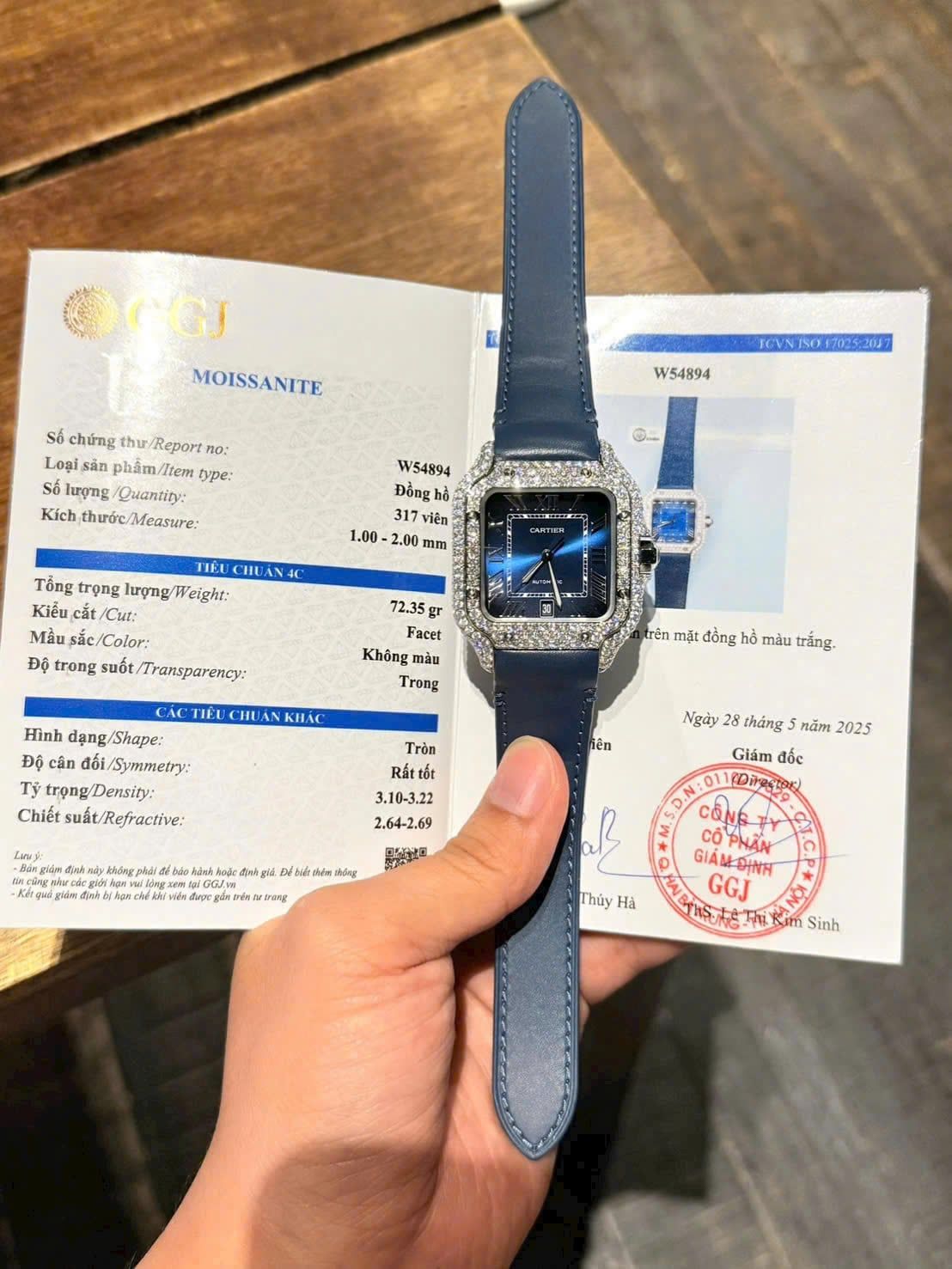 CARTIER SANTOS DE 40 MM - Đồng Hồ Cartier - Nam