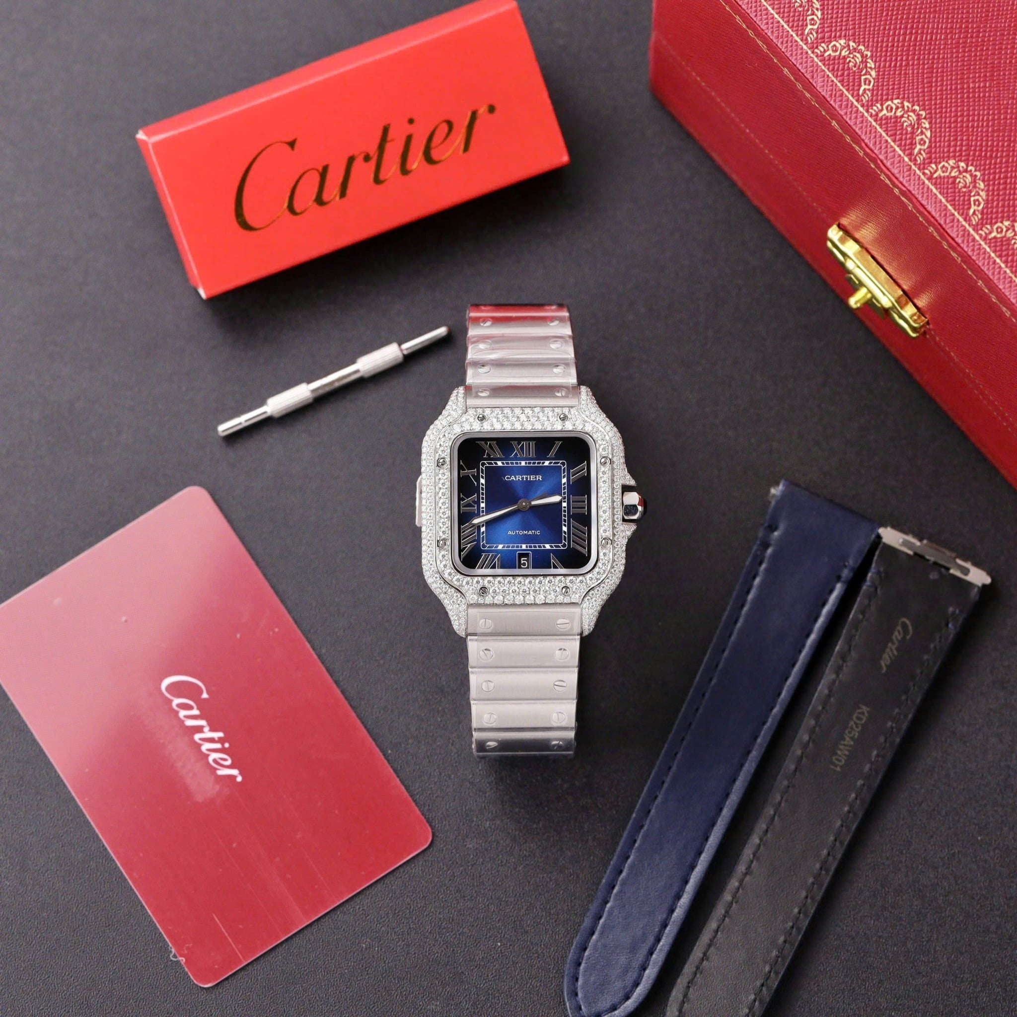 CARTIER SANTOS DE 40 MM - Đồng Hồ Cartier - Nam