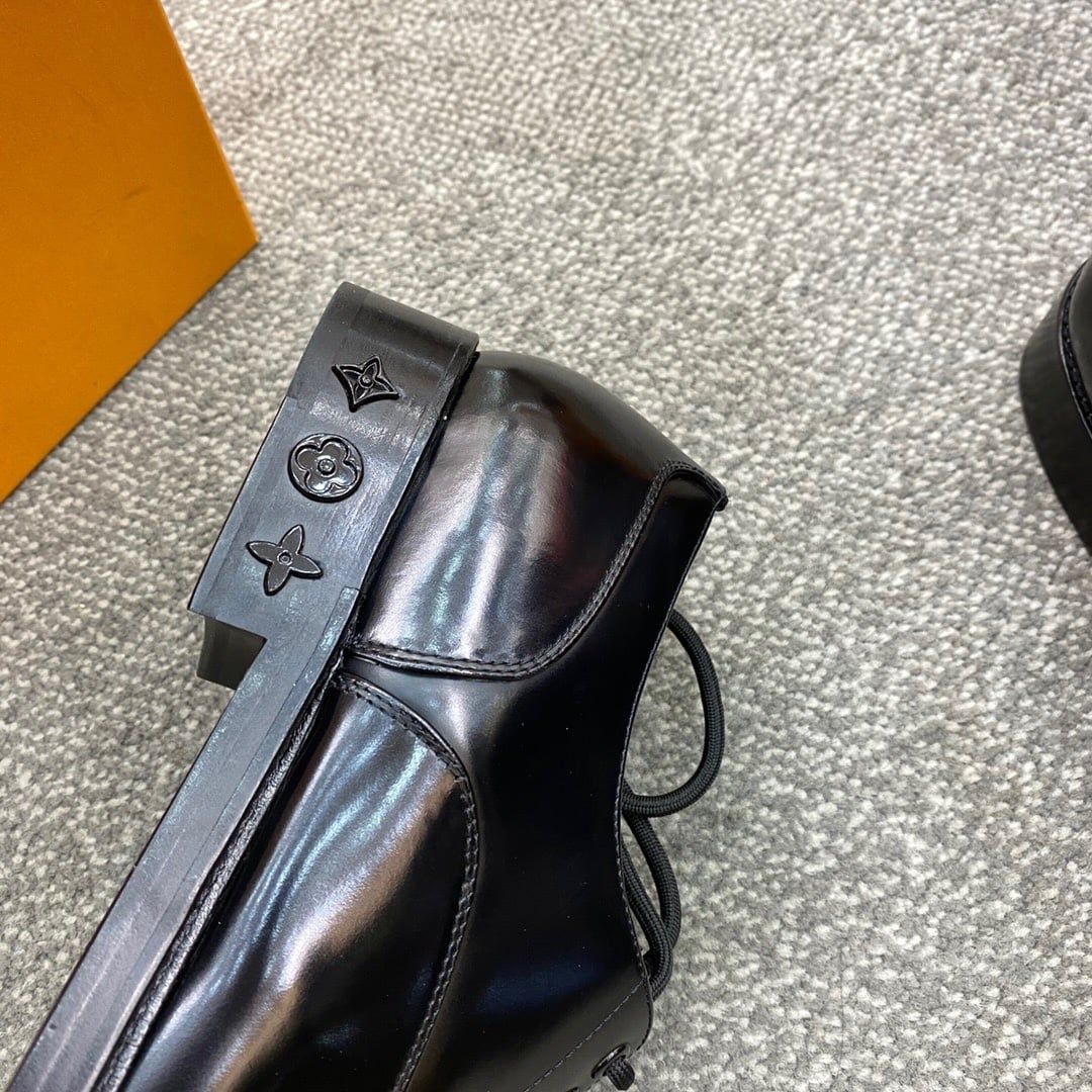 Giày Salvatore Ferragamo Nâu Oxford Nâu Bóng buộc dây