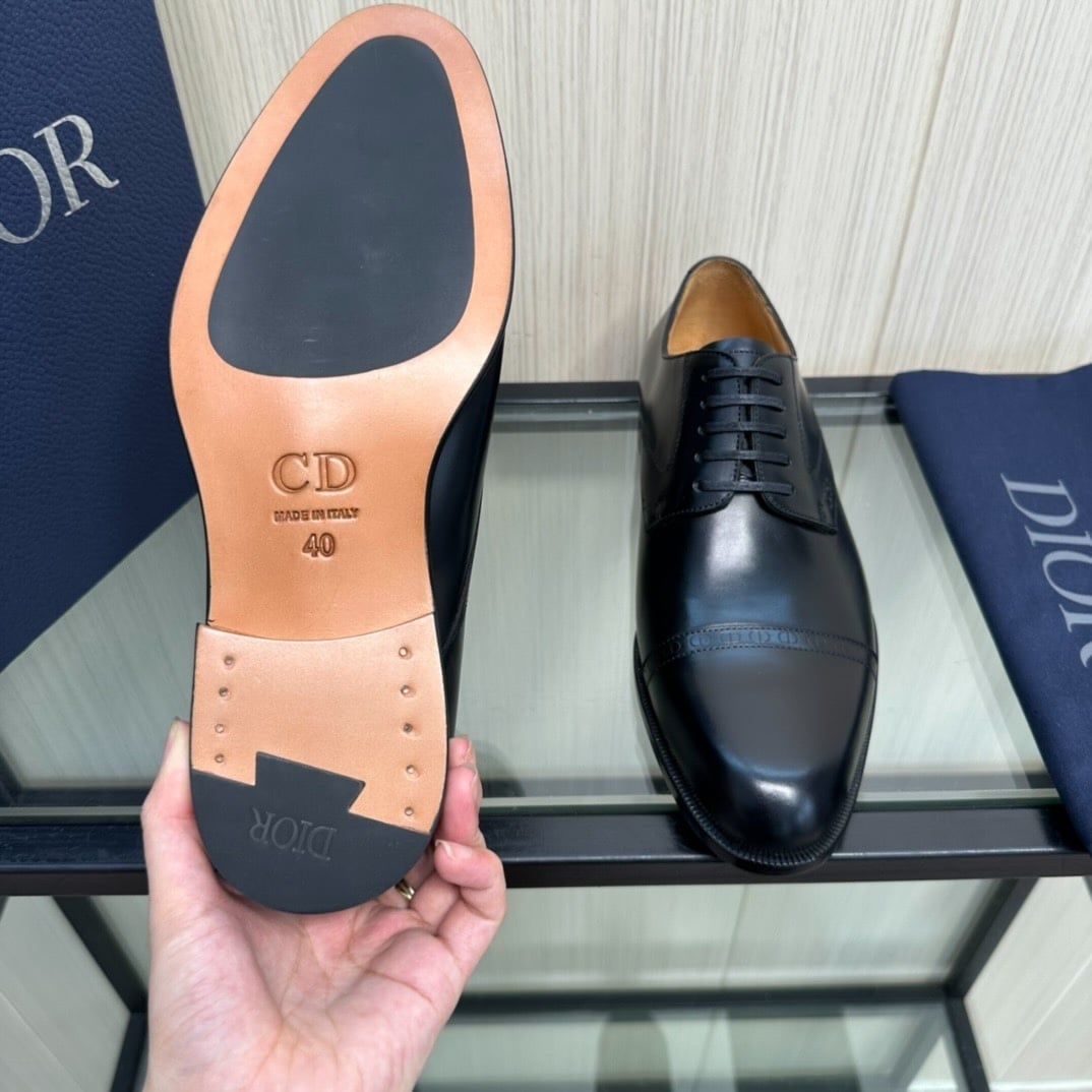 Giày Tây Dior Oxford Màu Đen