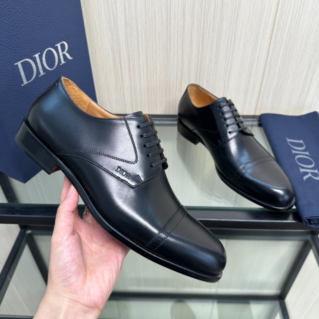 Giày Tây Dior Oxford Màu Đen