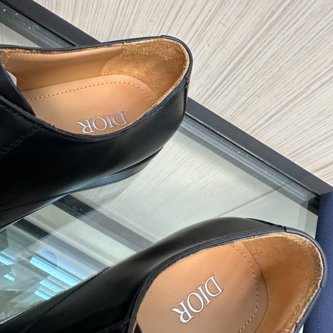 Giày Tây Dior Oxford Màu Đen