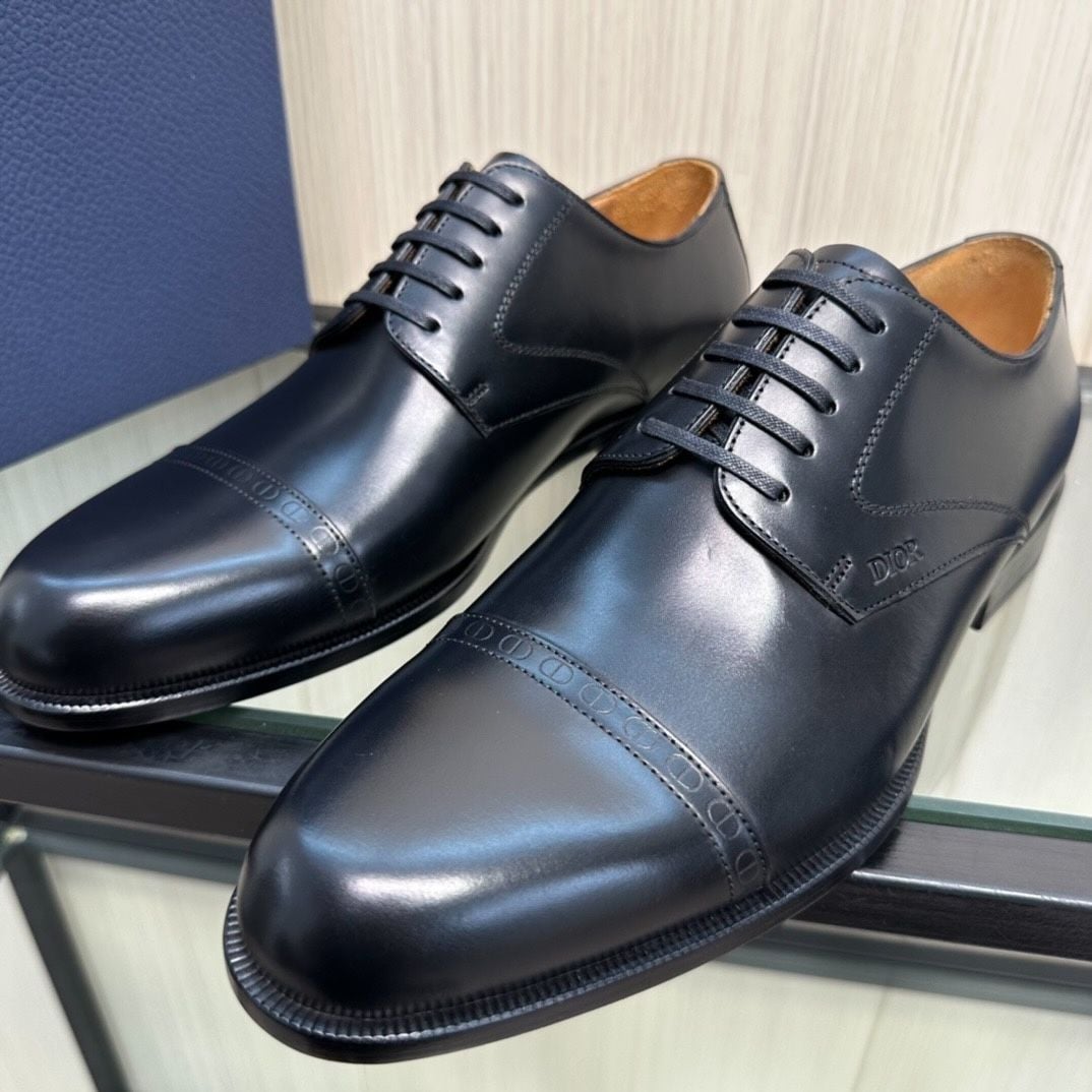 Giày Tây Dior Oxford Màu Đen