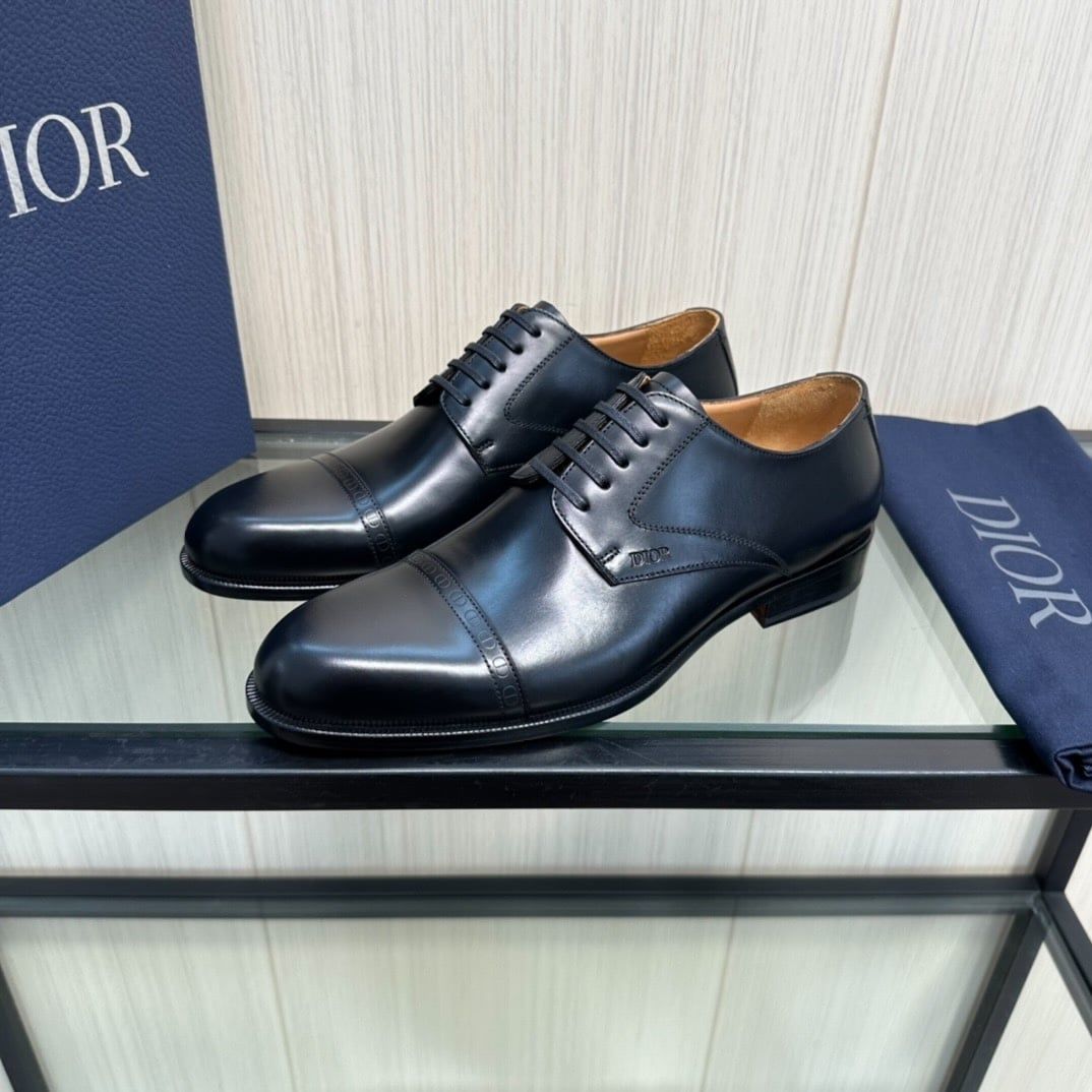 Giày Tây Dior Oxford Màu Đen