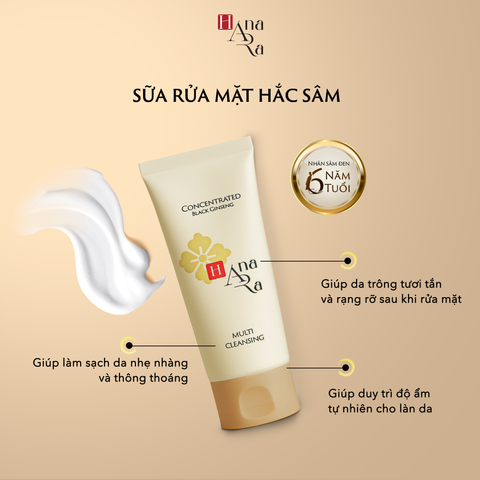  Sữa rửa mặt Nhân sâm đen 30ml 