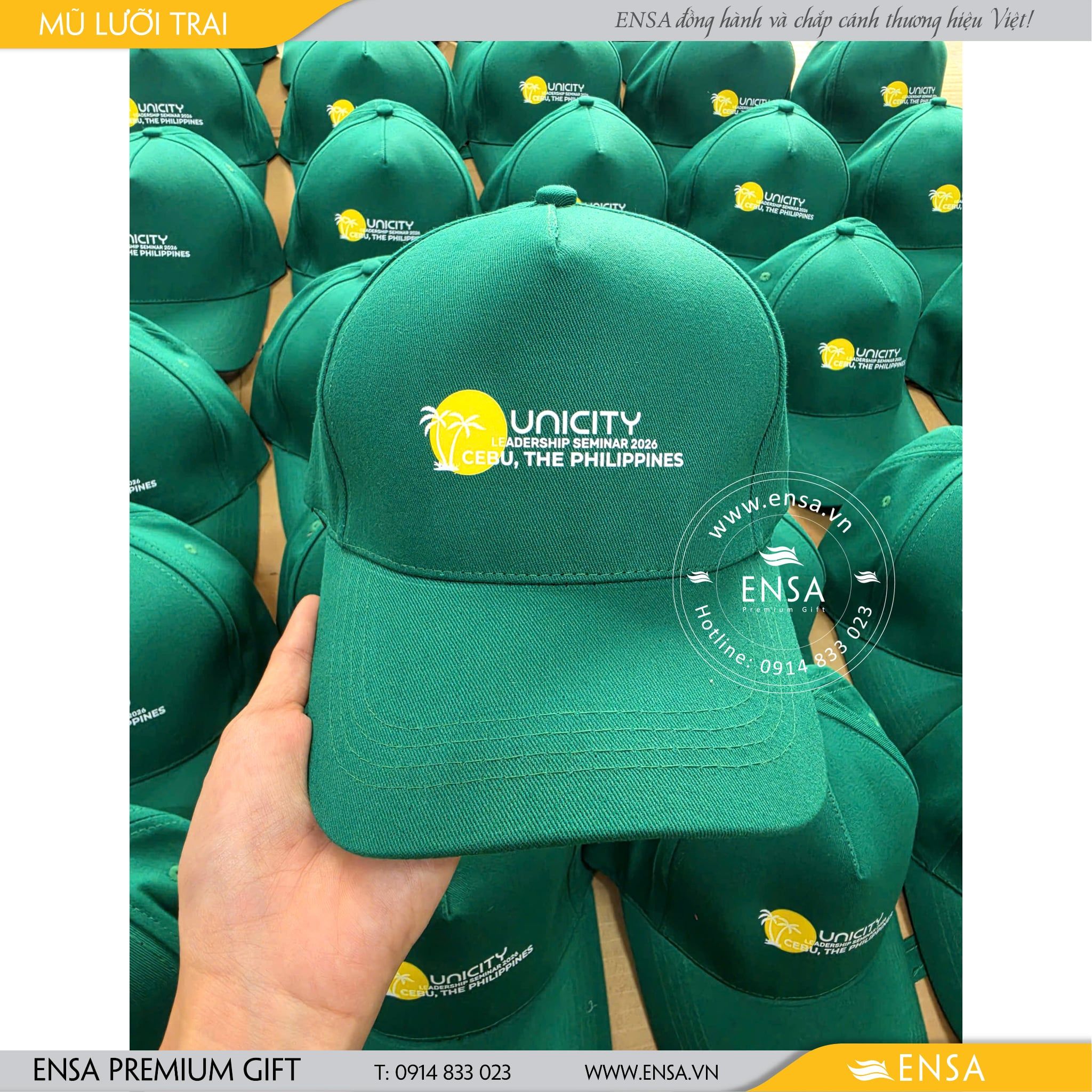  MŨ LƯỠI TRAI 09 (UNICITY) 