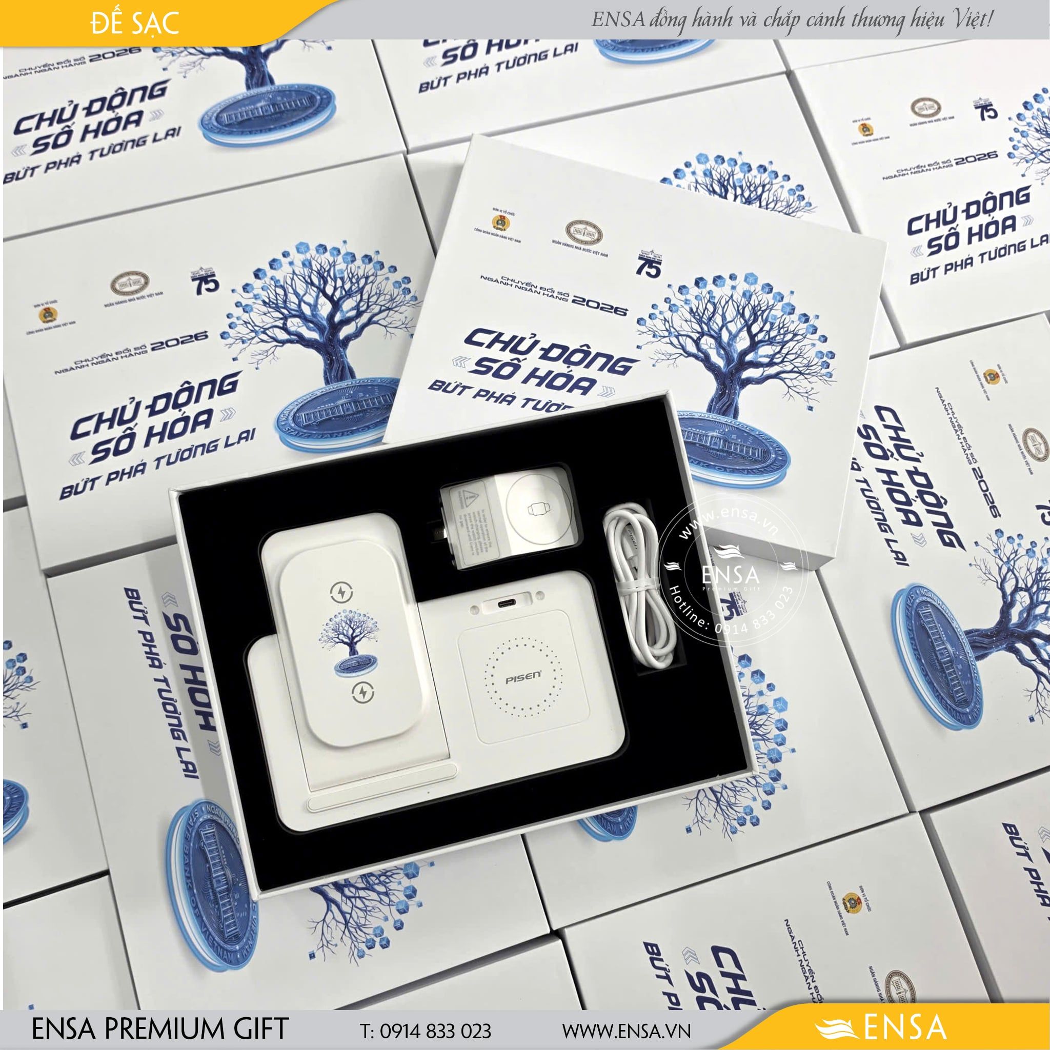  BỘ QUÀ TẶNG CÔNG NGHỆ 10 (VIETCOMBANK HỘI SỞ) 