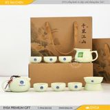  BỘ ẤM CHÉN 10 (HỘI CÔNG GIÁO XA QUÊ) 
